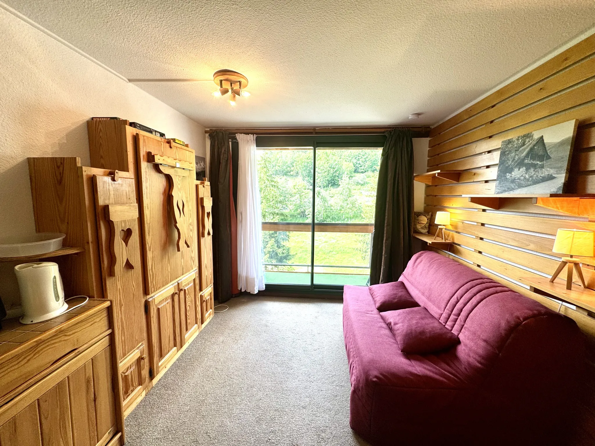 Studio à vendre au Corbier avec vue sur les pistes – Exposition pleine soleil 