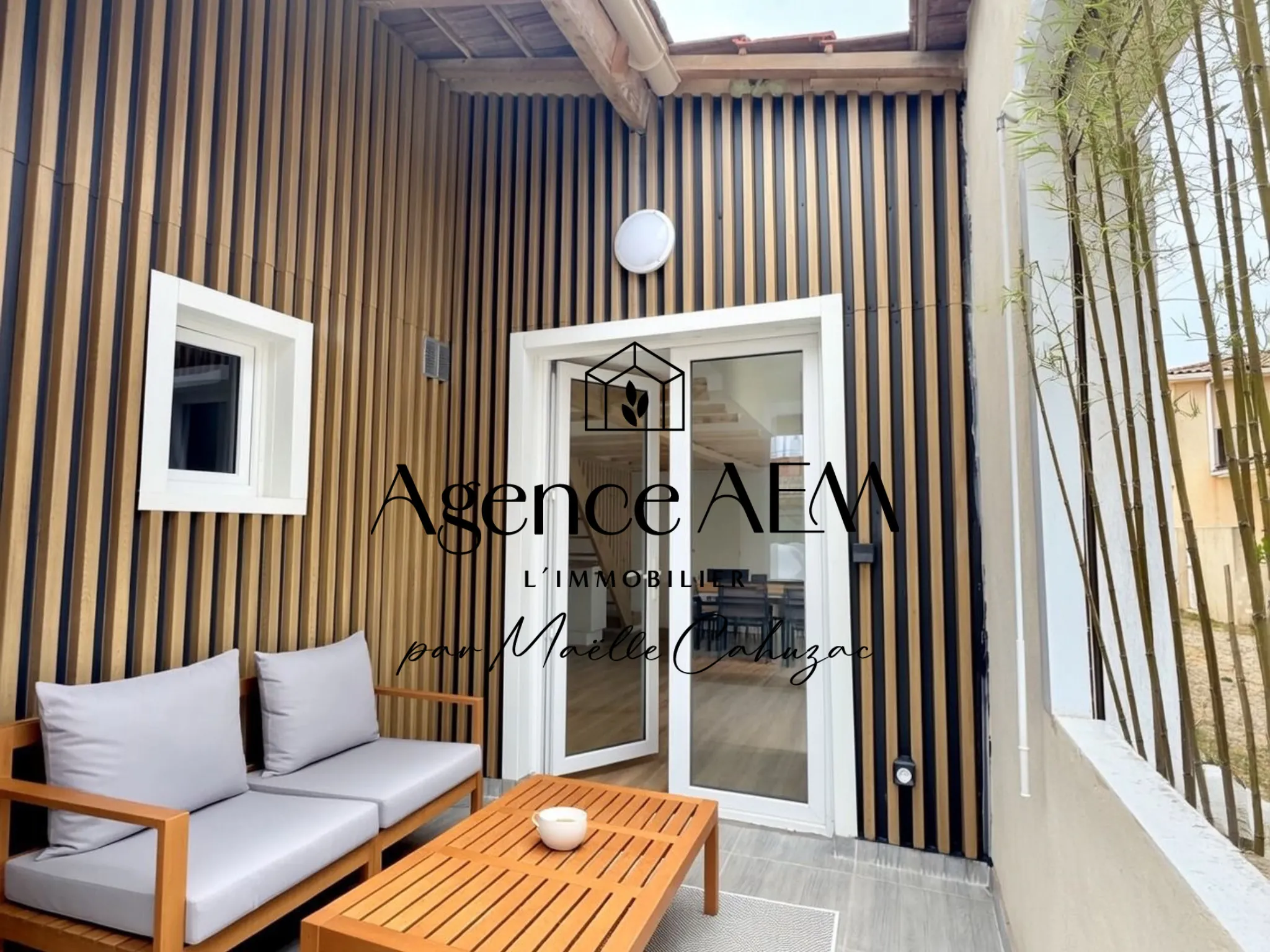 Maison rénovée 3 pièces avec terrasse à Valras-Plage