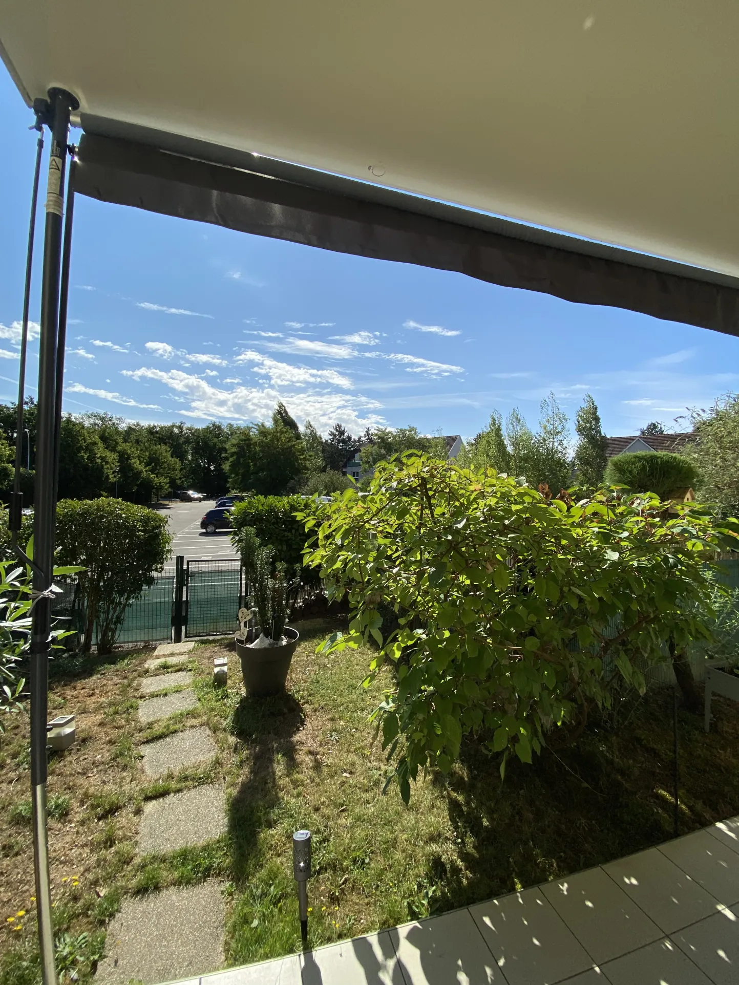 Appartement F2 en rez-de-jardin à Wittelsheim avec jardin privé et stationnement