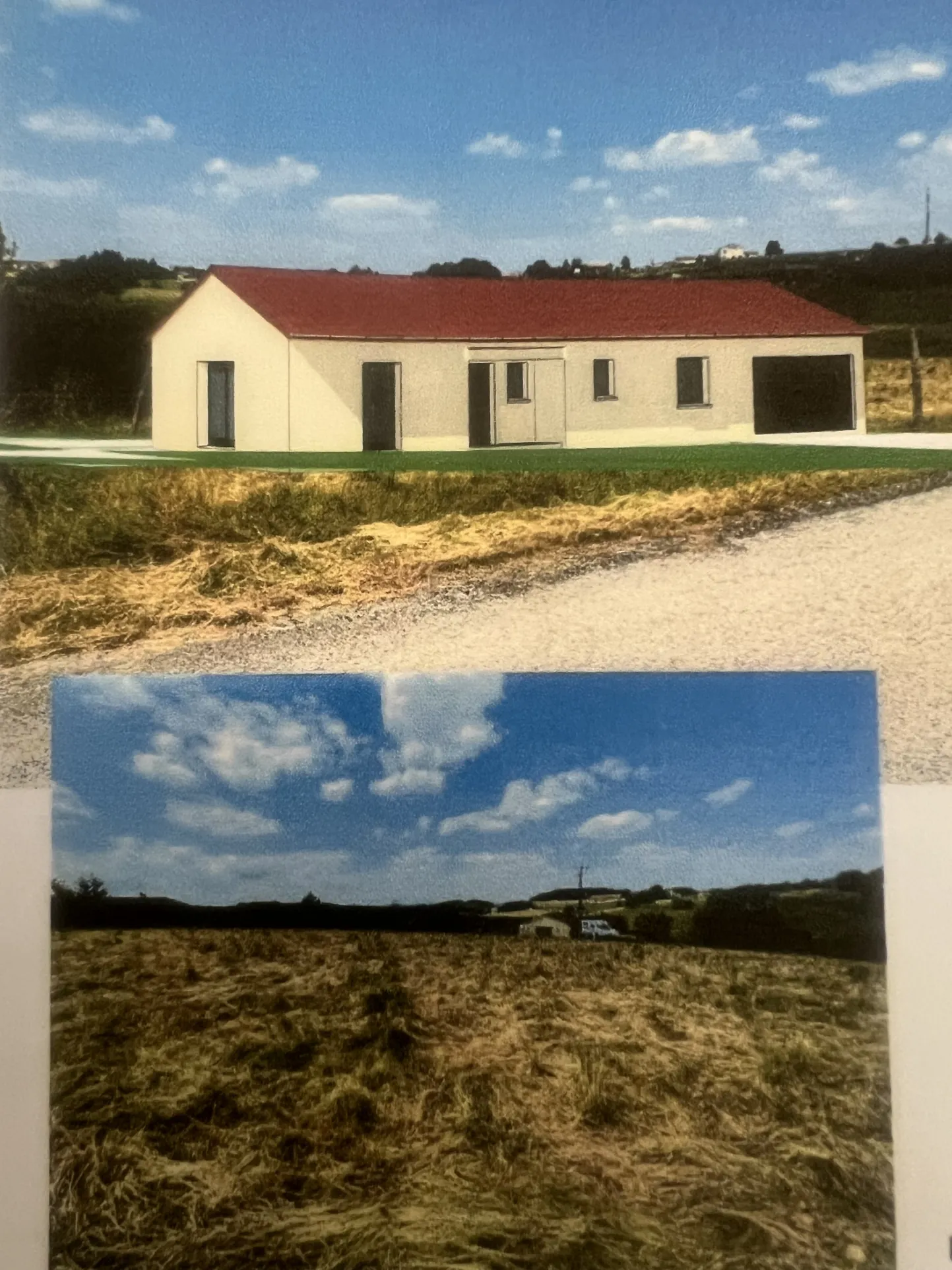 Terrain constructible de 1 200 m² à Monistrol-sur-Loire avec permis validé