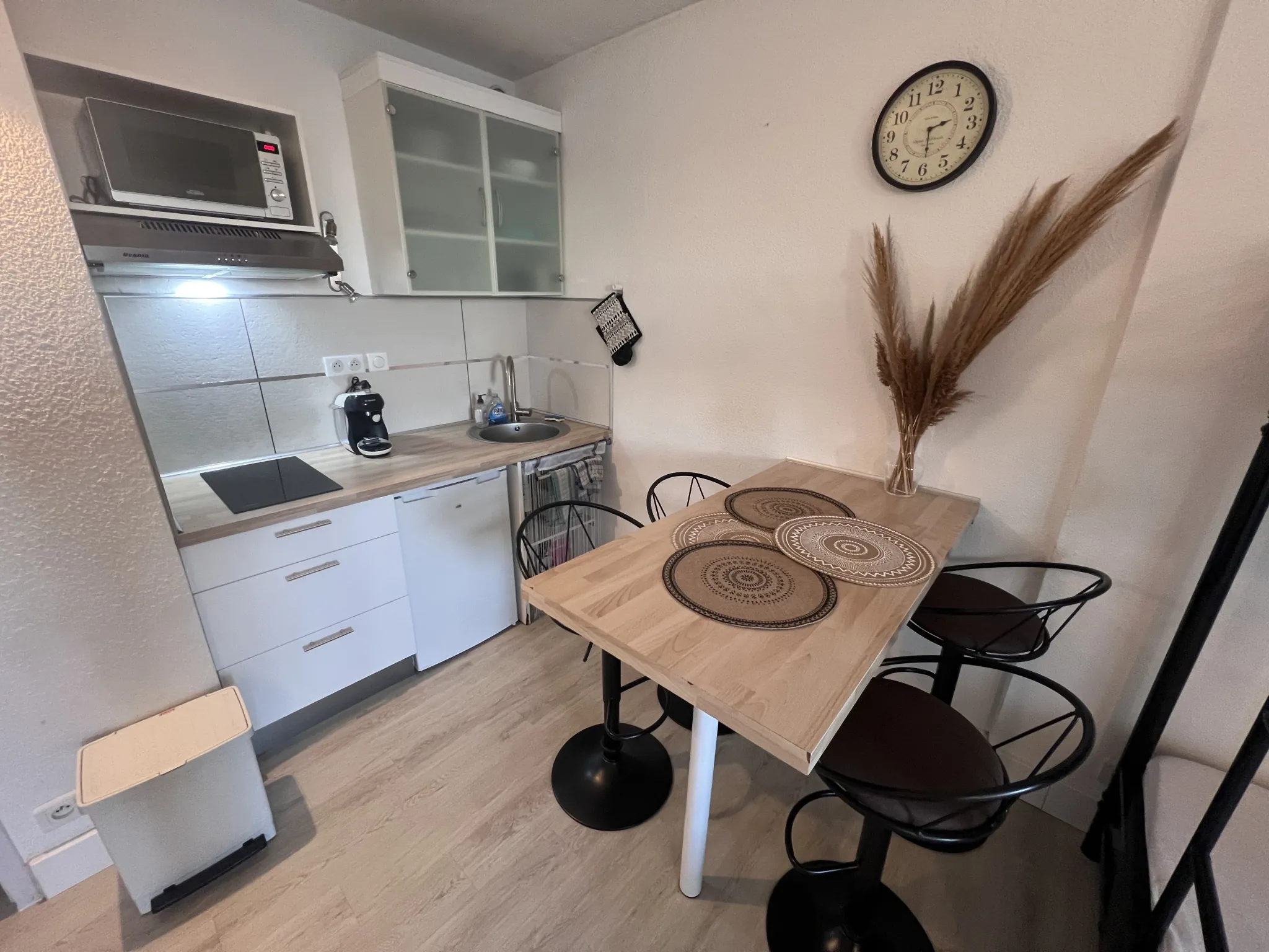 Studio rénové de 21 m² avec vue port à Le Barcarès, Quartier Nautica 