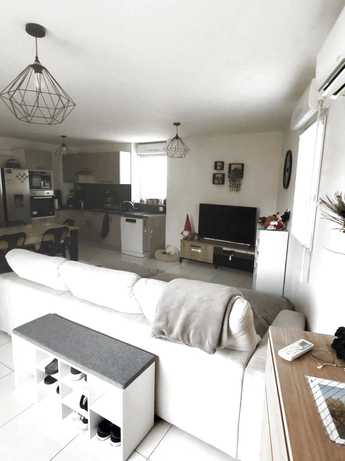 Maison de village rénovée avec deux appartements et cour à Valras Plage 