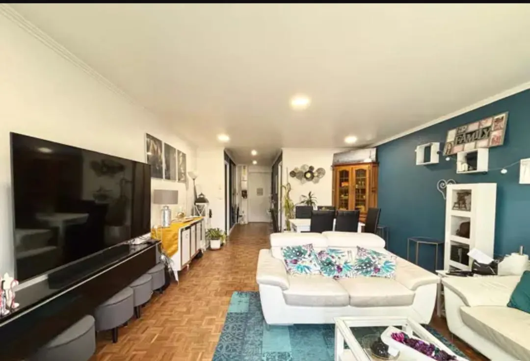 Grand appartement de 112 m² avec balcon à Ris Orangis - Idéal famille et colocation 