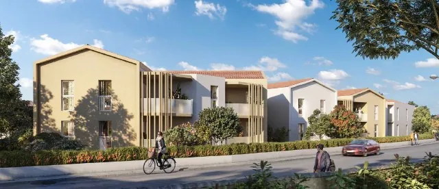 Appartement neuf T2 de 44m² à Balaruc-les-Bains, livraison 2024 