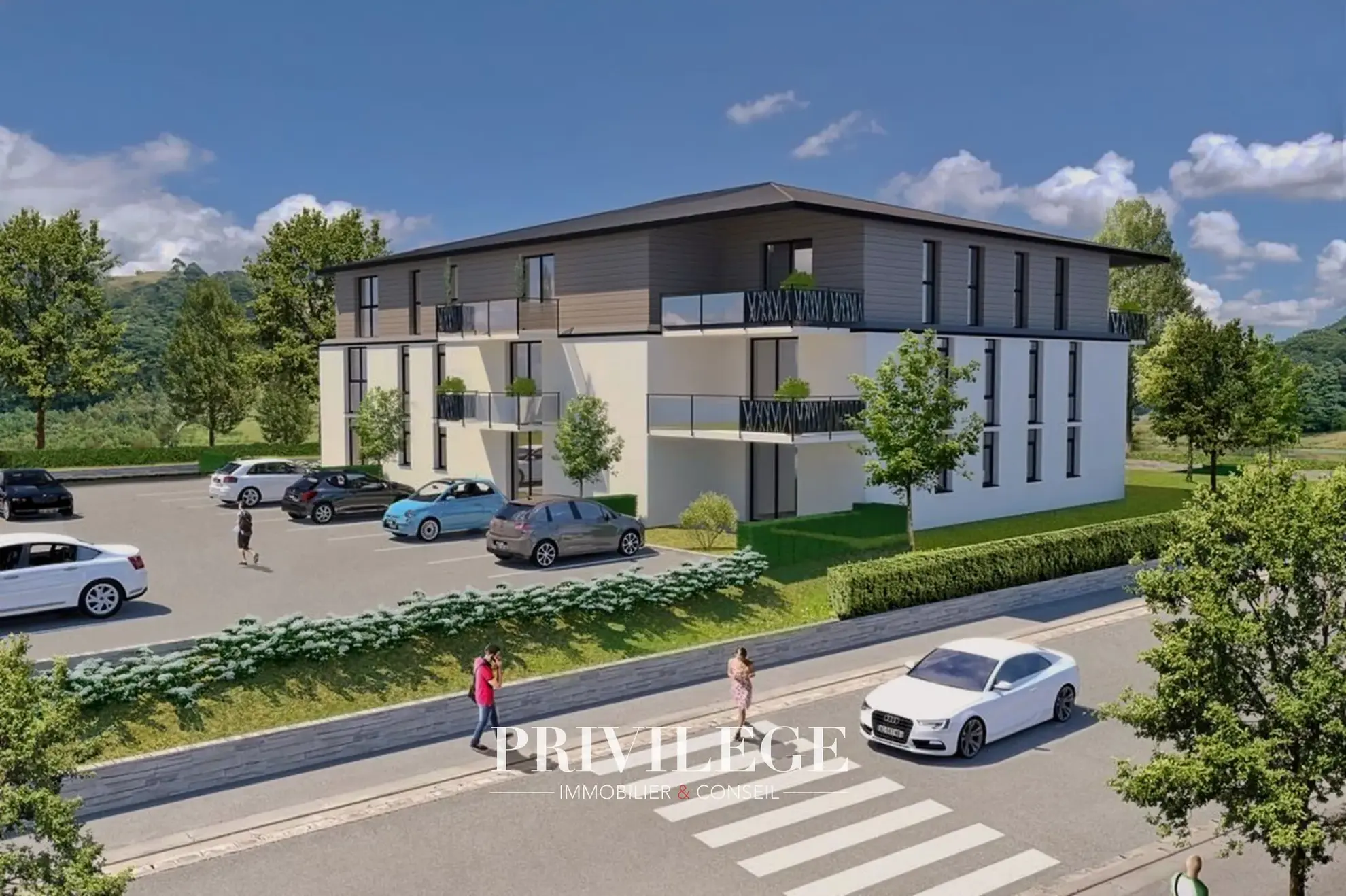 A vendre appartement 3 pièces à Culoz proche de Genève avec balcon et garage 