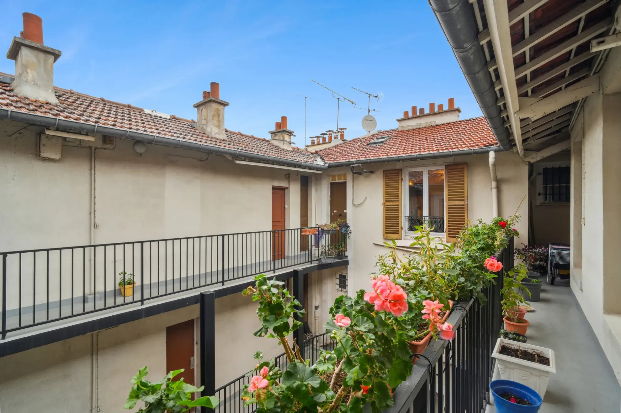 Appartement T2 bis lumineux de 43 m² à Saint-Ouen - Quartier 17 