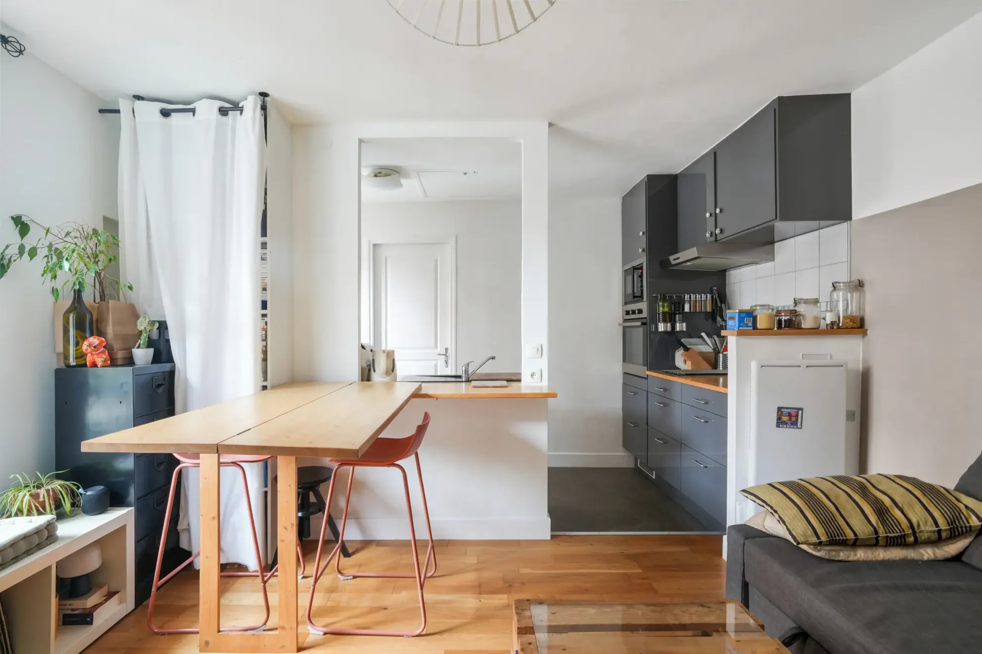 Appartement T2 bis lumineux de 43 m² à Saint-Ouen - Quartier 17 