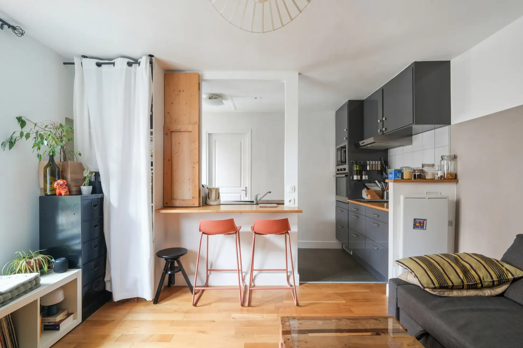 Appartement T2 bis lumineux de 43 m² à Saint-Ouen - Quartier 17 
