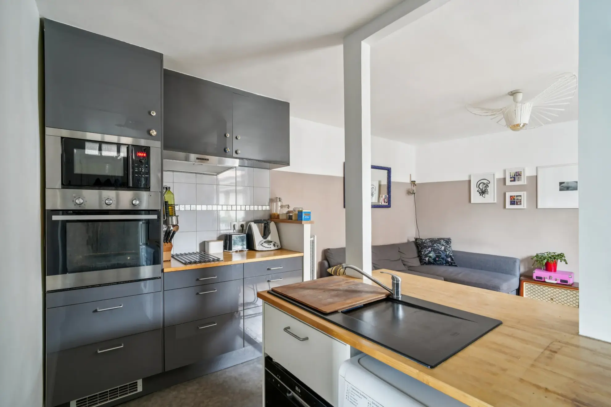 Appartement T2 bis lumineux de 43 m² à Saint-Ouen - Quartier 17 