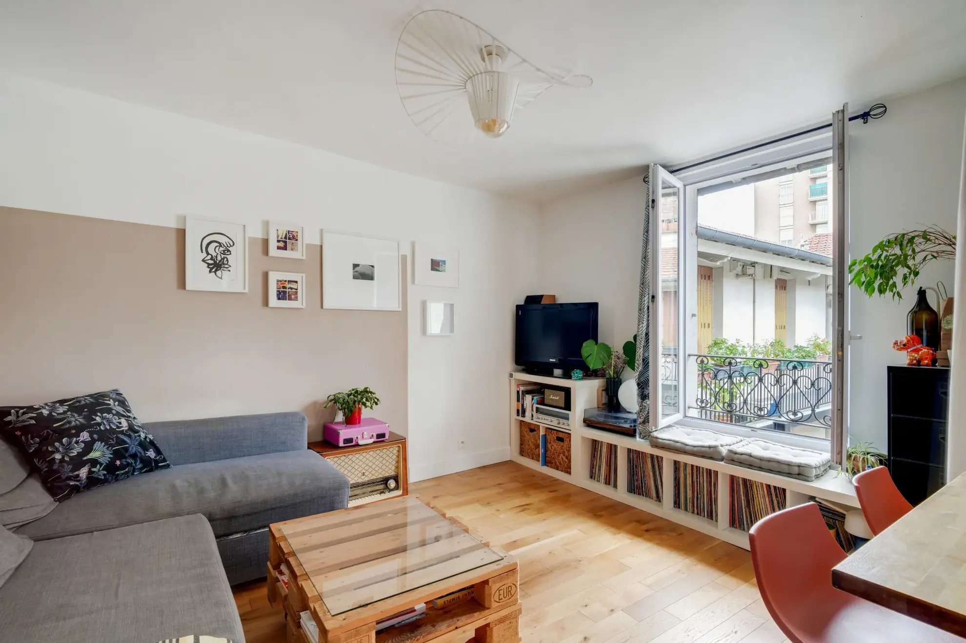 Appartement T2 bis lumineux de 43 m² à Saint-Ouen - Quartier 17 
