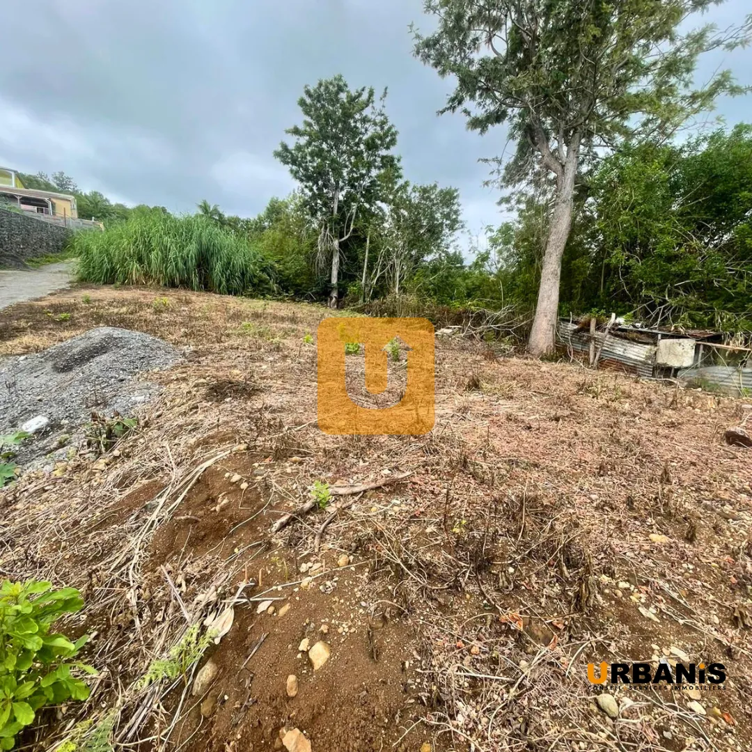 Terrain constructible de 409 m² en centre-ville des Trois-Bassins 