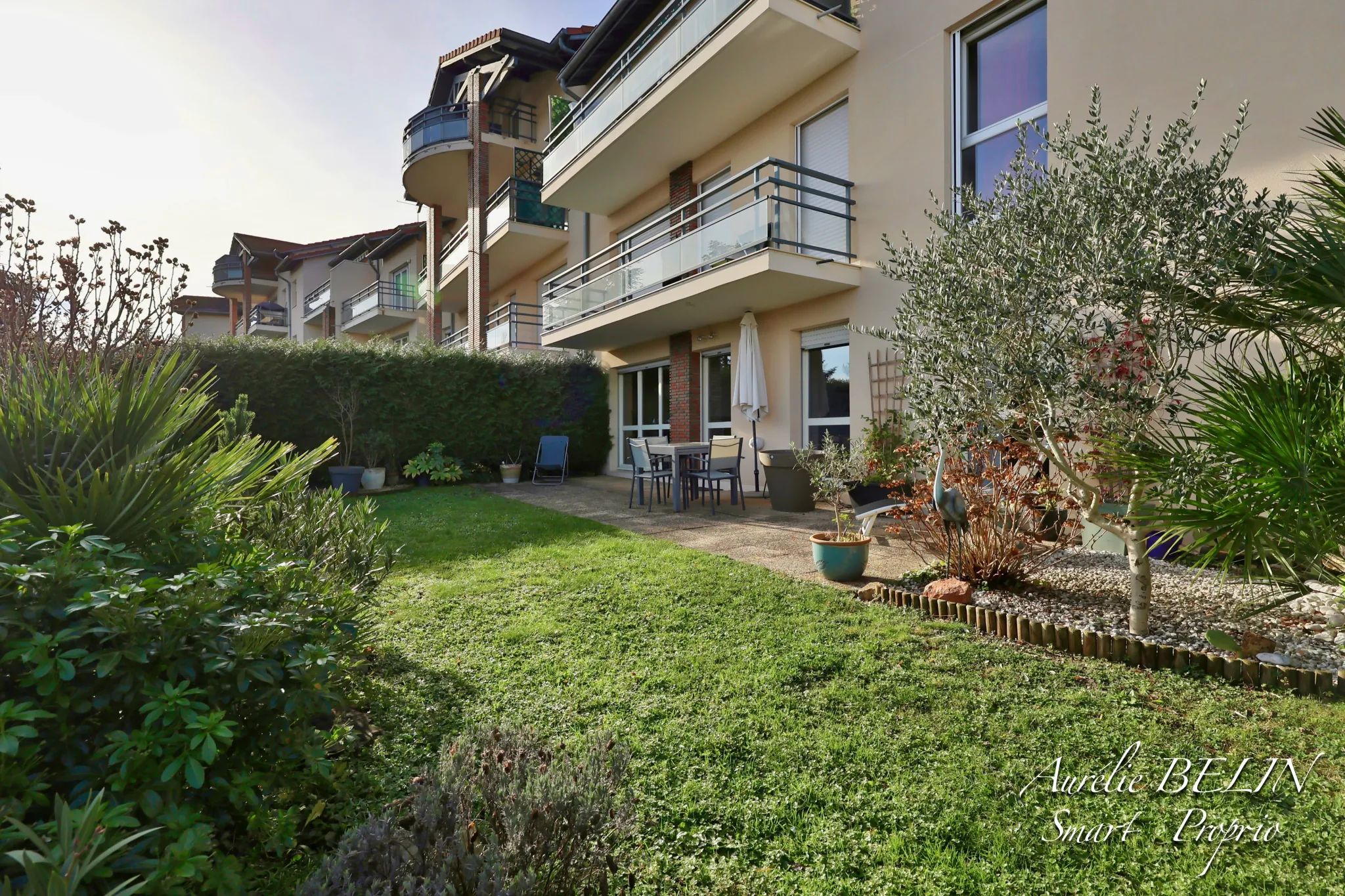 Charmant appartement de 3 chambres avec jardin à Saint-Genis-les-Ollières 