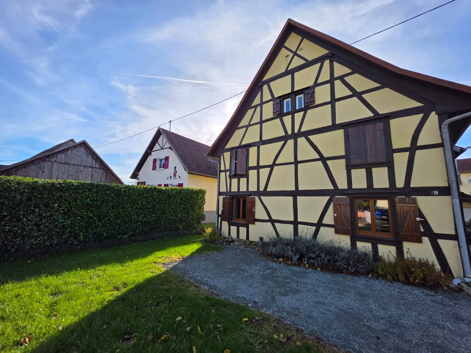 Maison mitoyenne de 119 m² à Galfingue proche Mulhouse avec jardin et parking