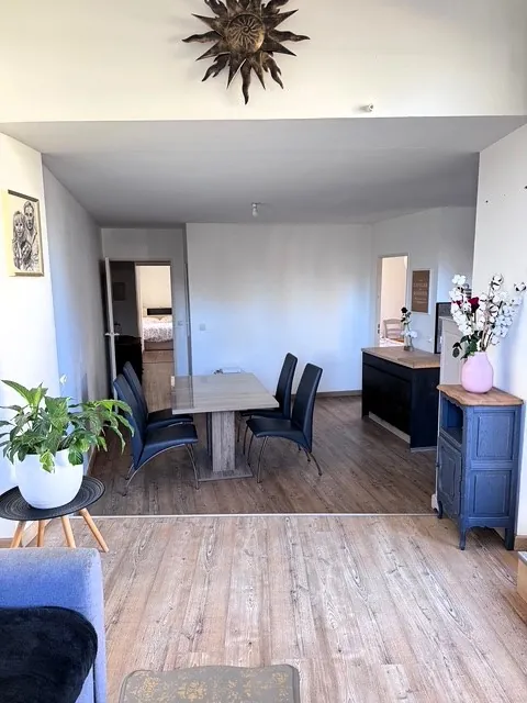Appartement T3 avec terrasse et vue sur l'Hérault à Agde 