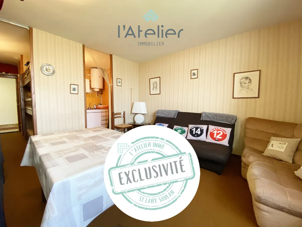 Studio à vendre à Saint Lary Soulan Pla d’Adet avec vue imprenable