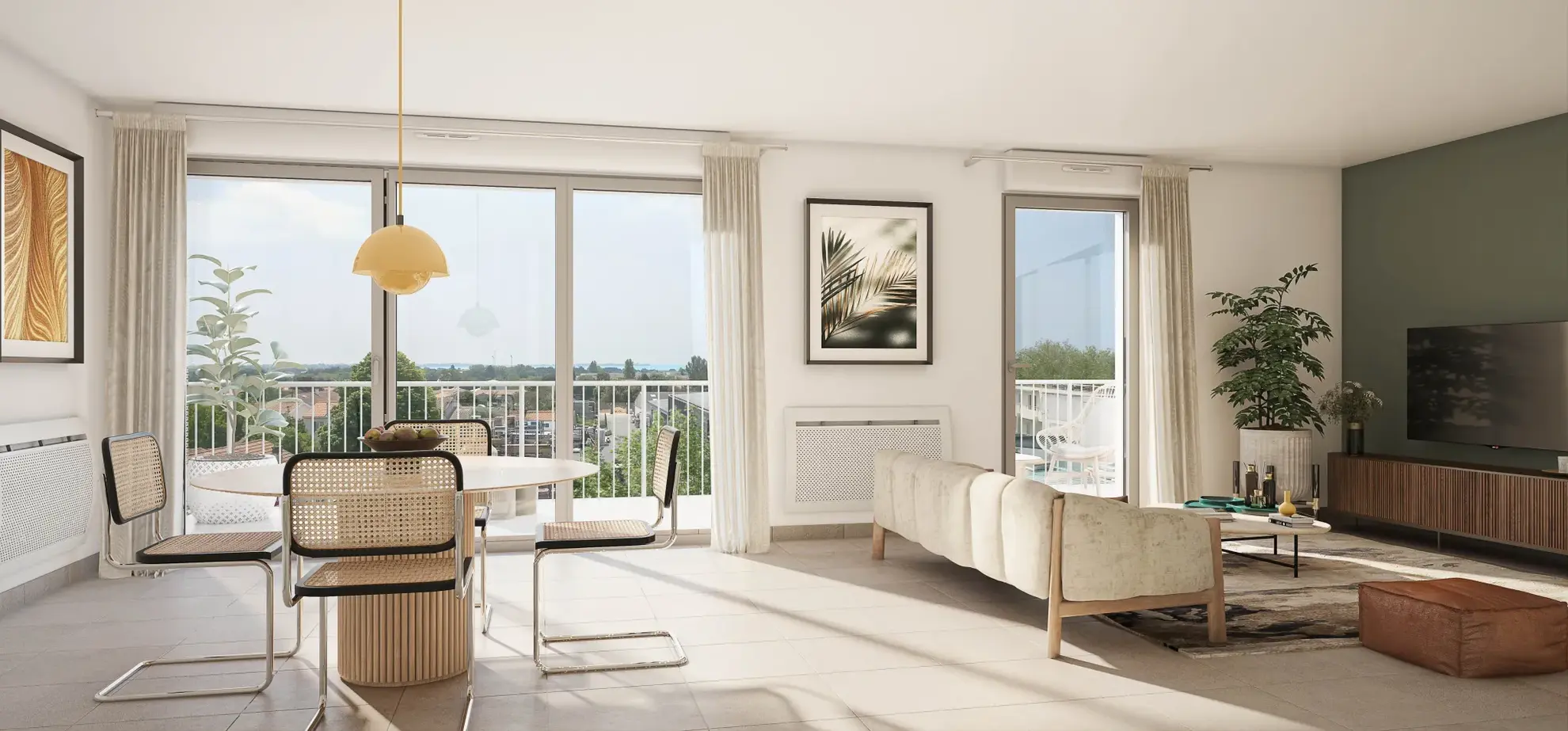 Appartement T2 Duplex Neuf avec Vue Mer à Aytré 