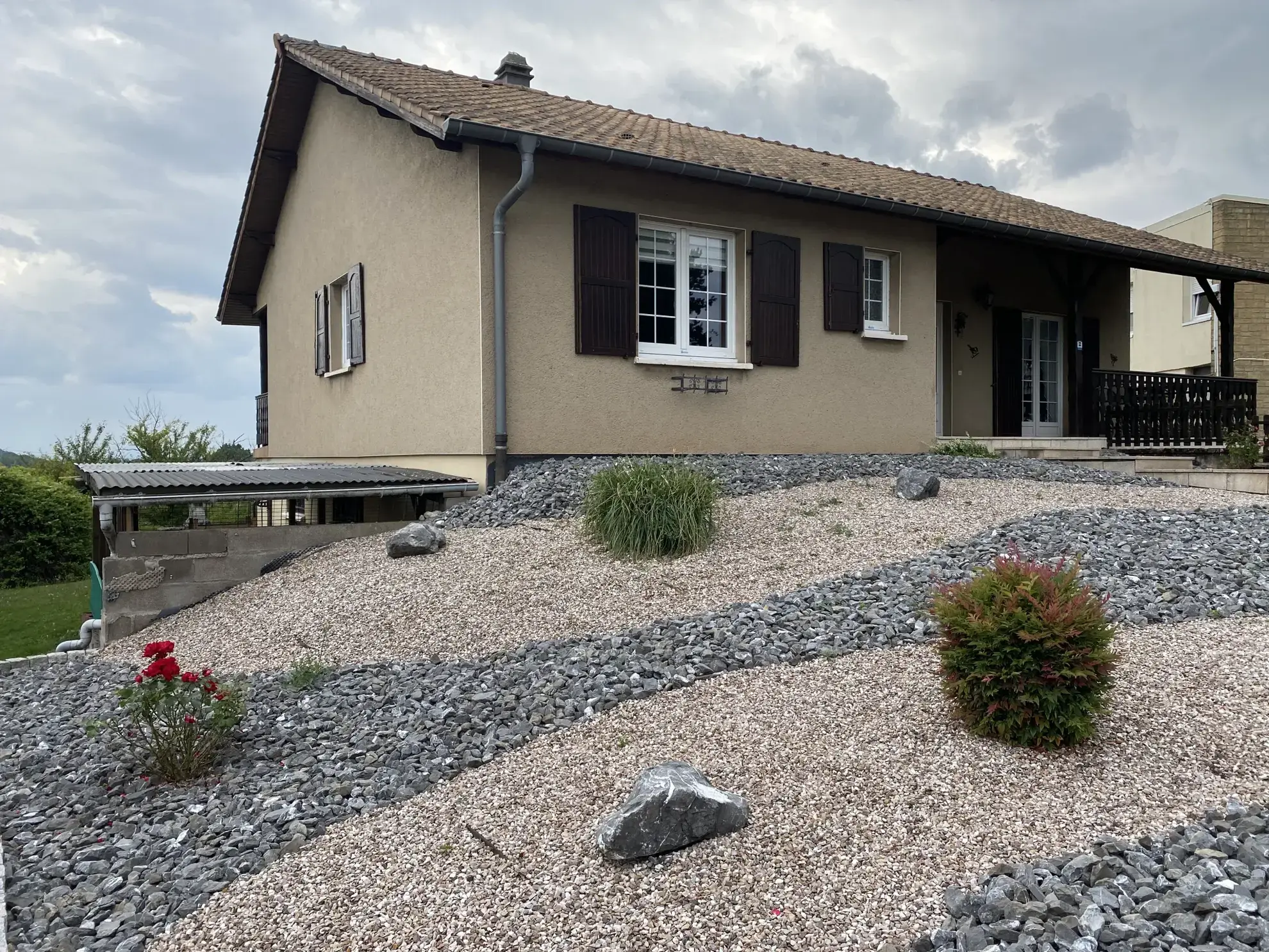 Maison individuelle à Villing avec jardin, garage et vue panoramique