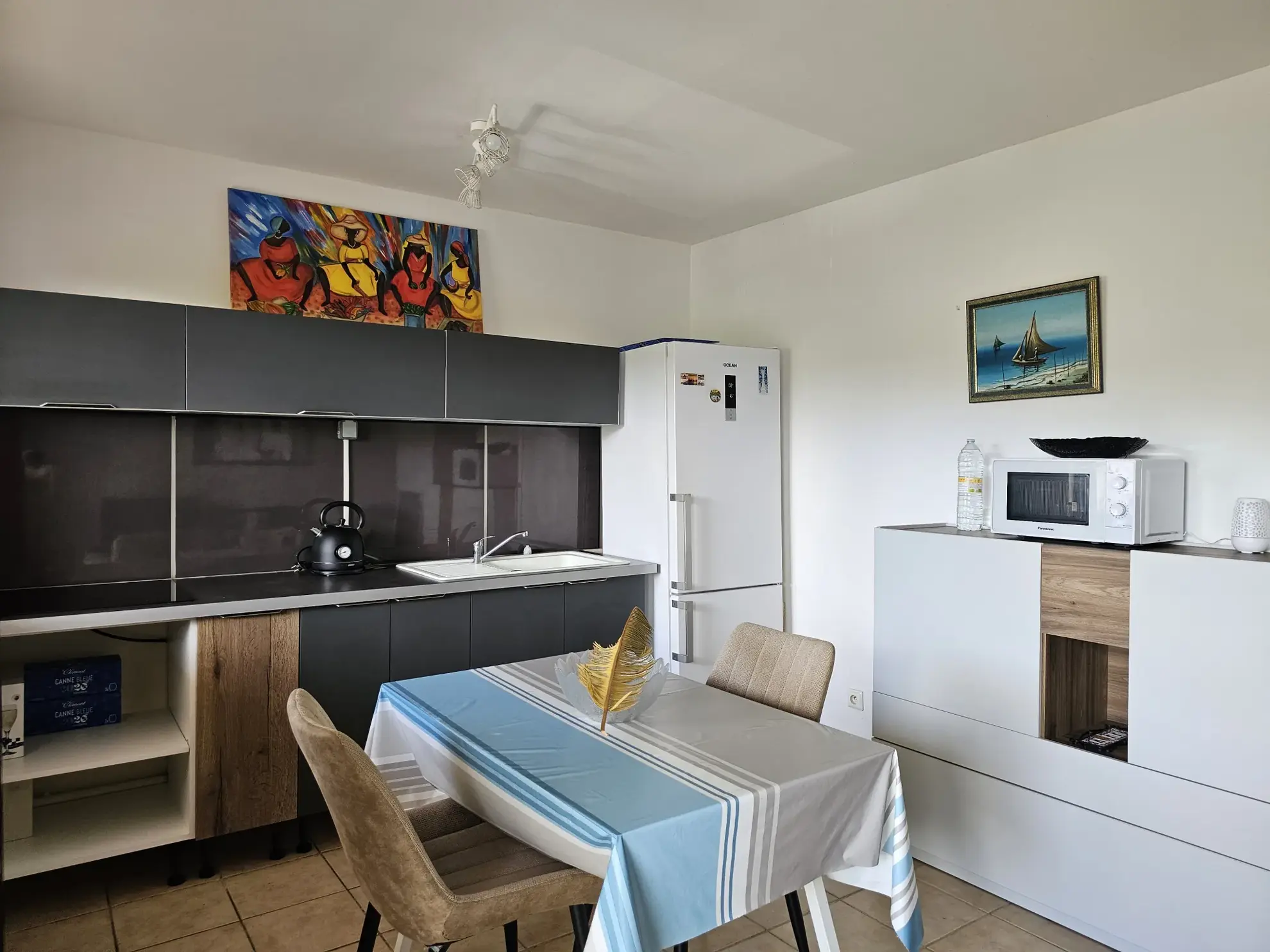 Appartement T2 lumineux avec terrasse, cave et parking aux Trois-Ilets 