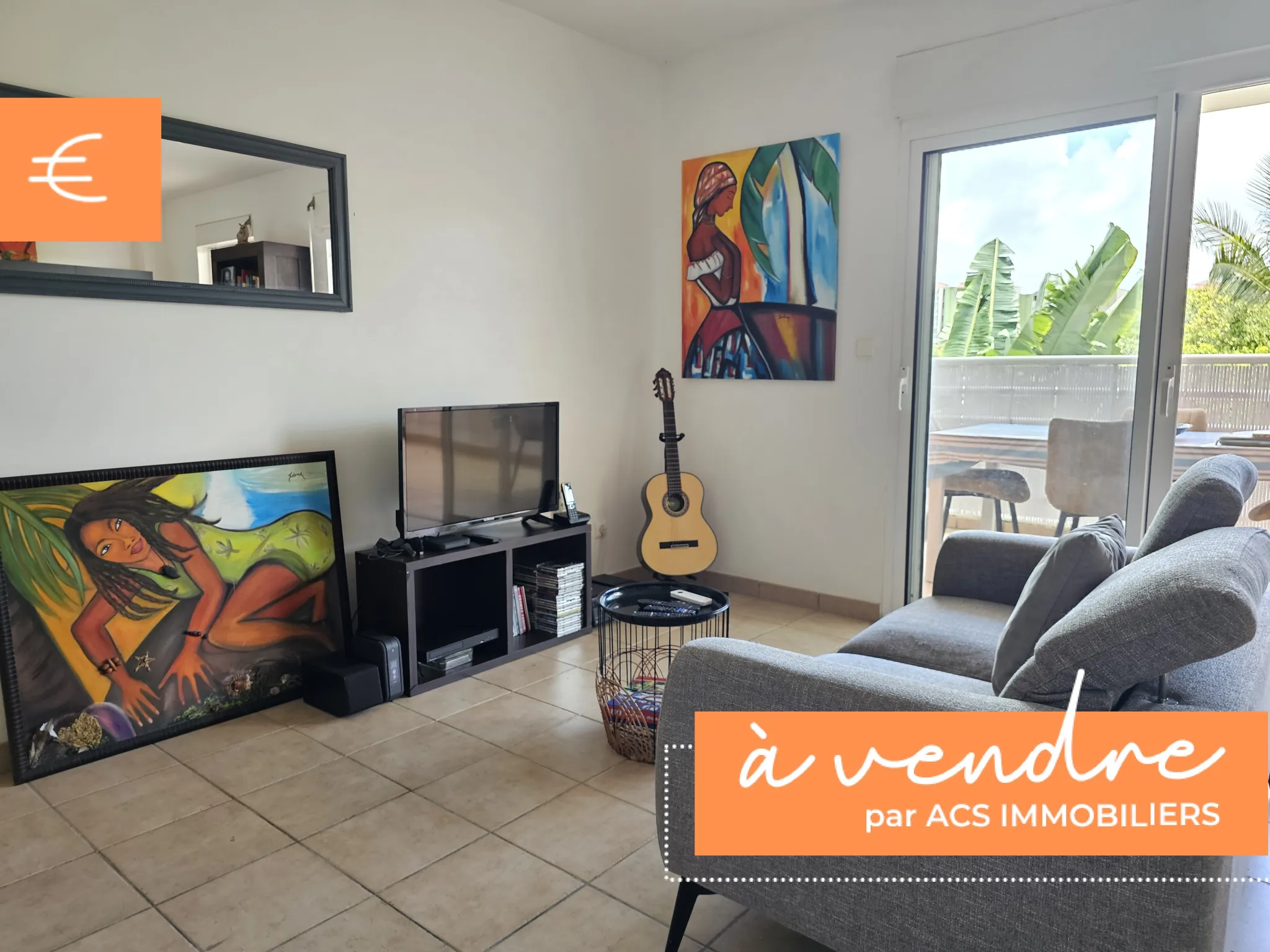 Appartement T2 lumineux avec terrasse, cave et parking aux Trois-Ilets