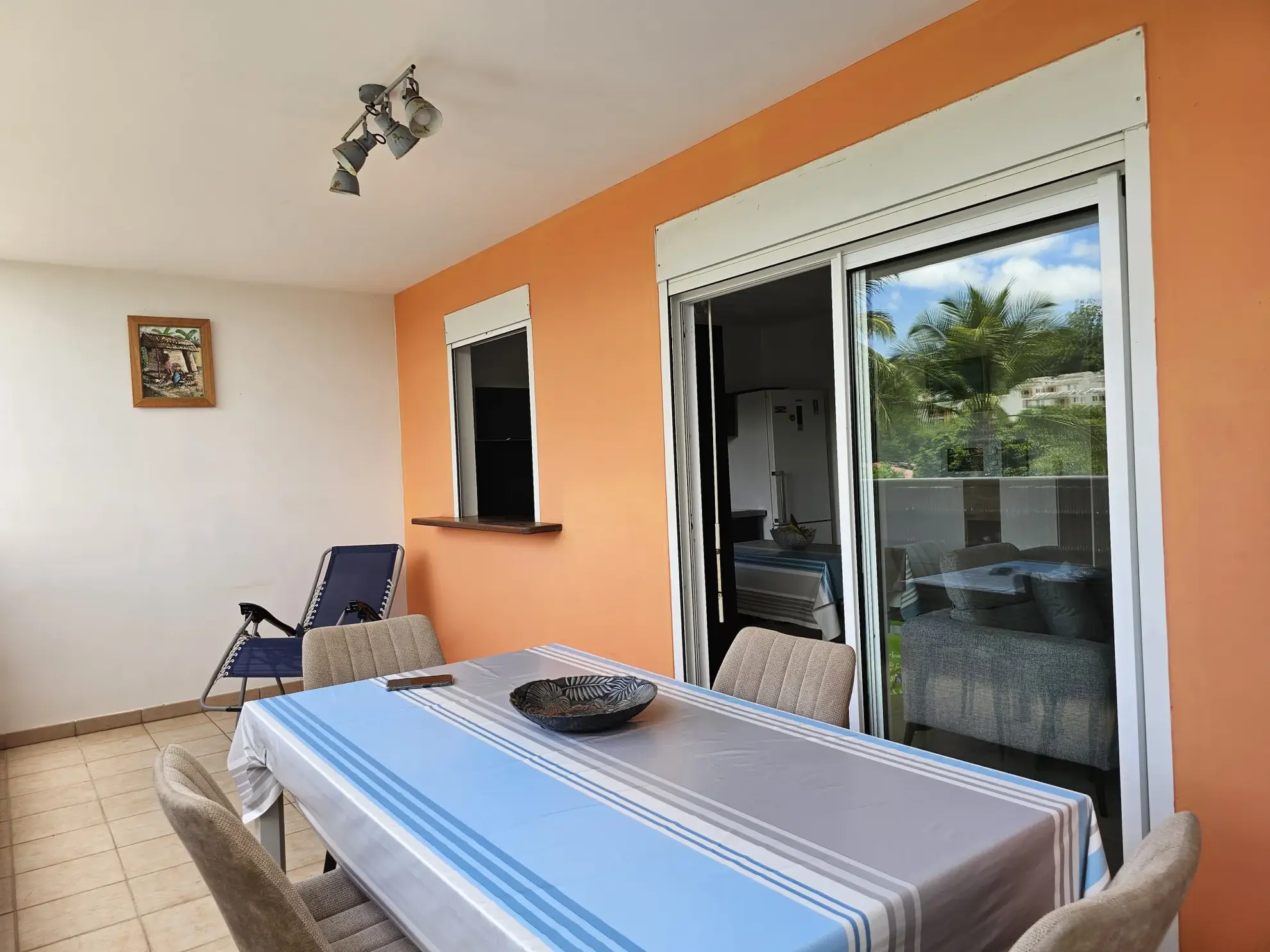 Appartement T2 lumineux avec terrasse, cave et parking aux Trois-Ilets 