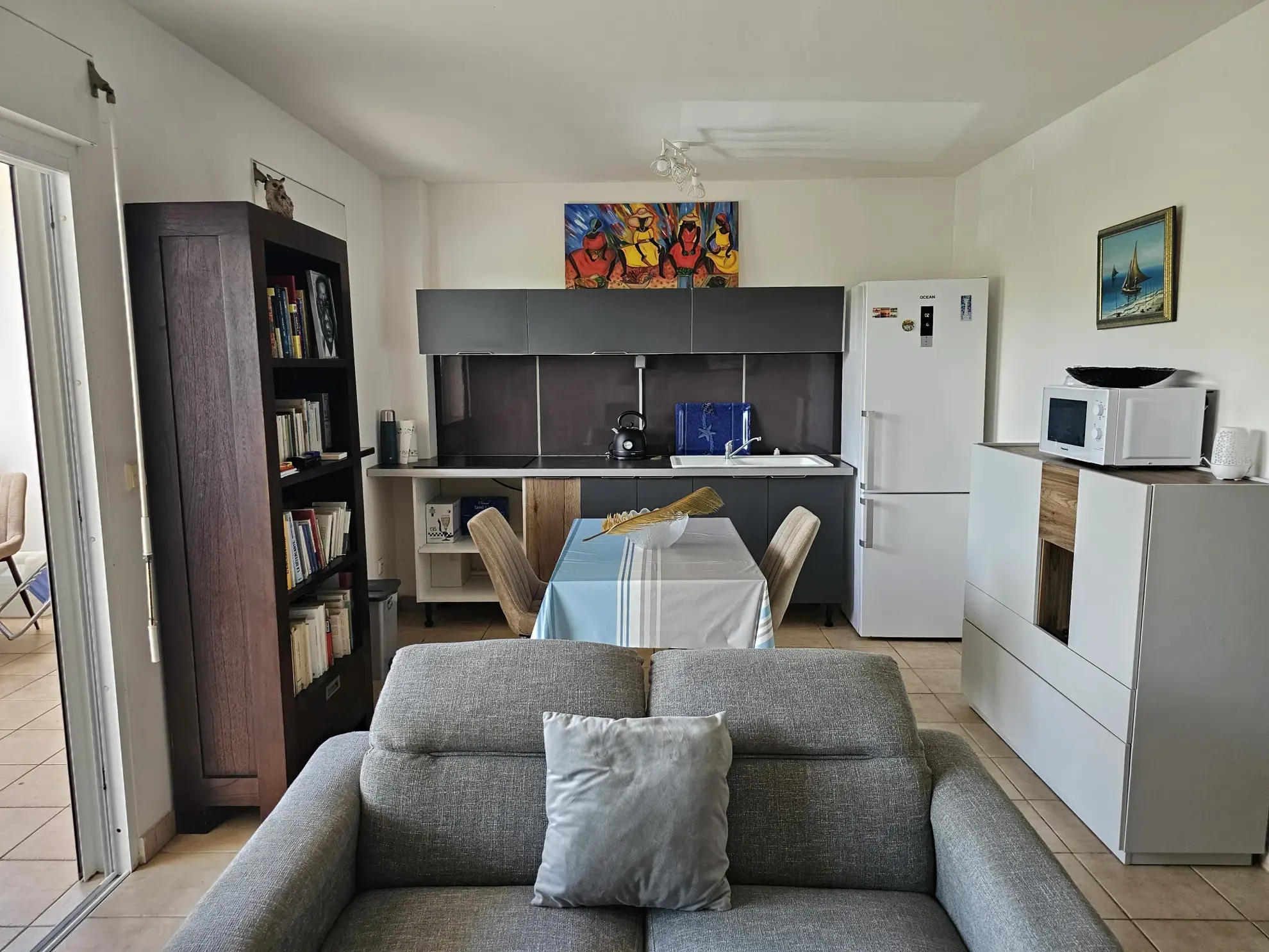 Appartement T2 lumineux avec terrasse, cave et parking aux Trois-Ilets 