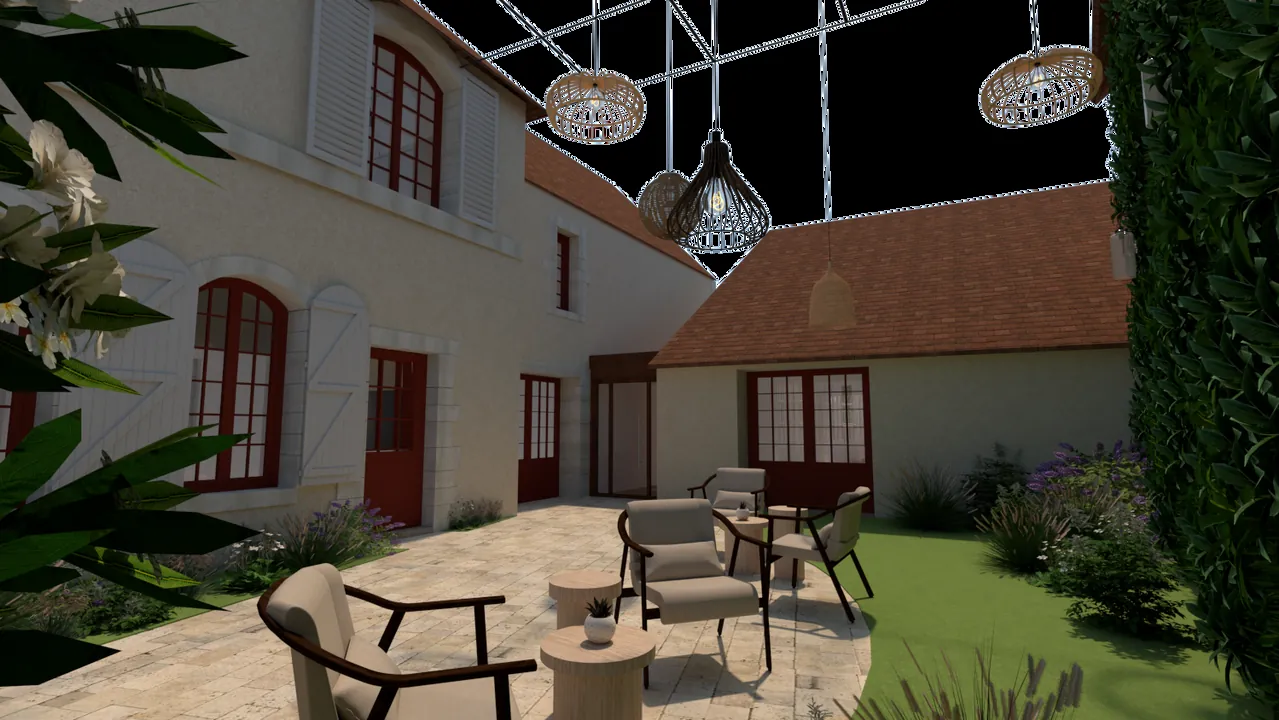 Maison ancienne du XVIIe siècle à rénover à Vendôme, 200 m², grand terrain 