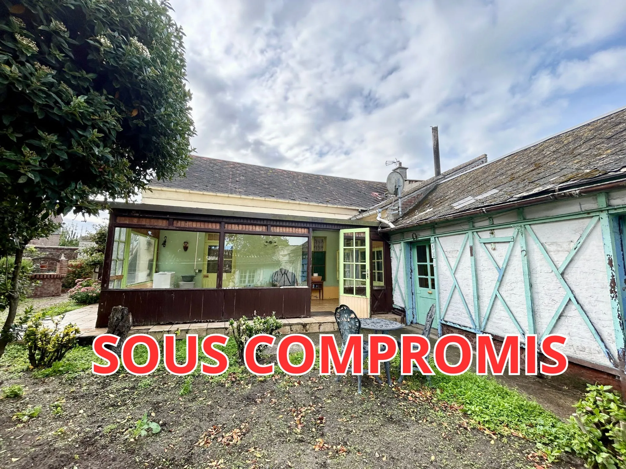 Maison de plain-pied à Cayeux-sur-Mer avec potentiel de rénovation