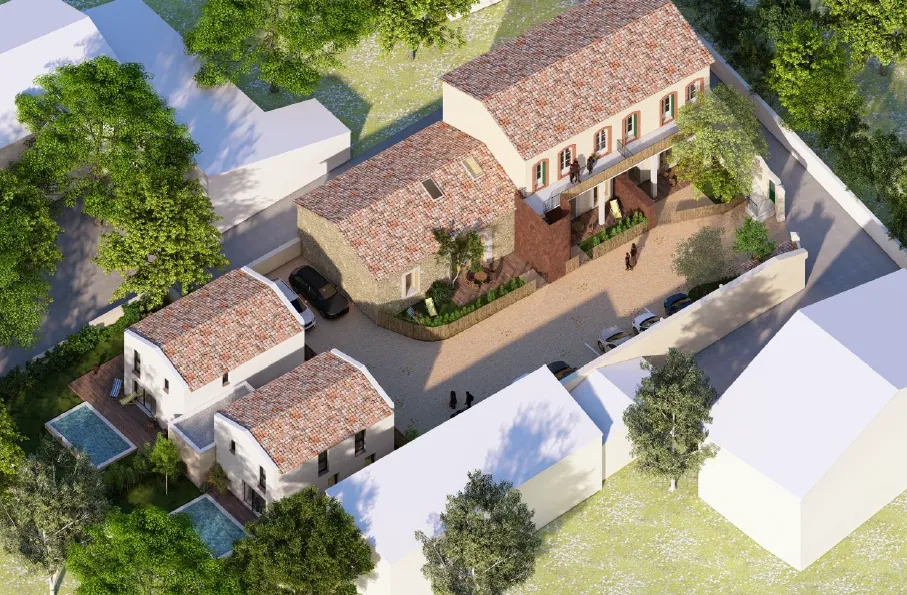 Appartement à créer à Saint Georges d'Orques avec terrasse et parking - Opportunité à saisir 