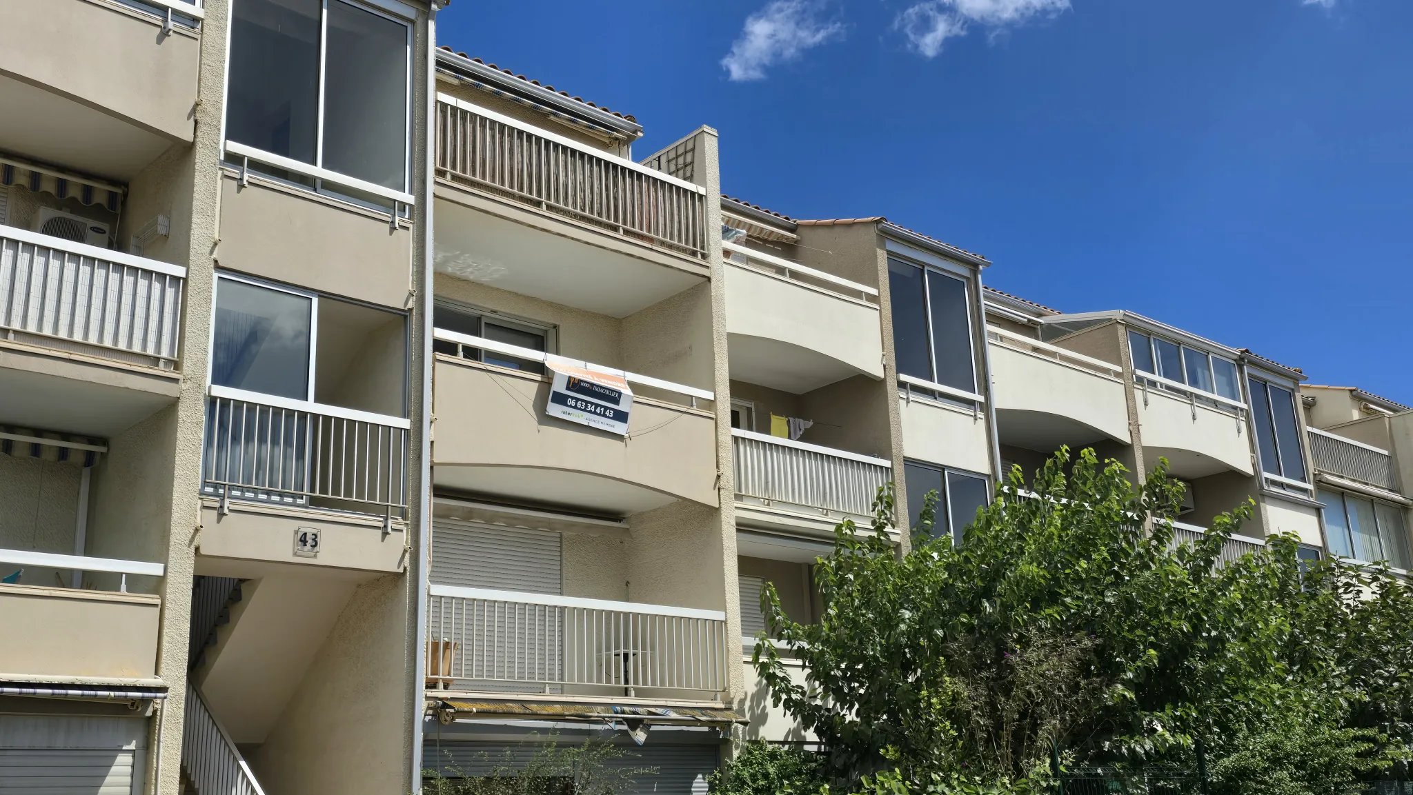 Appartement lumineux de 42 m² avec terrasse à Valras Plage 