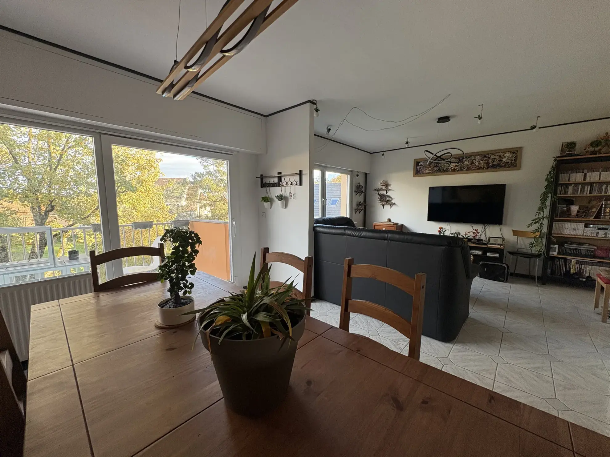 Appartement F4 à Kembs avec terrasse, double garage et vue dégagée 