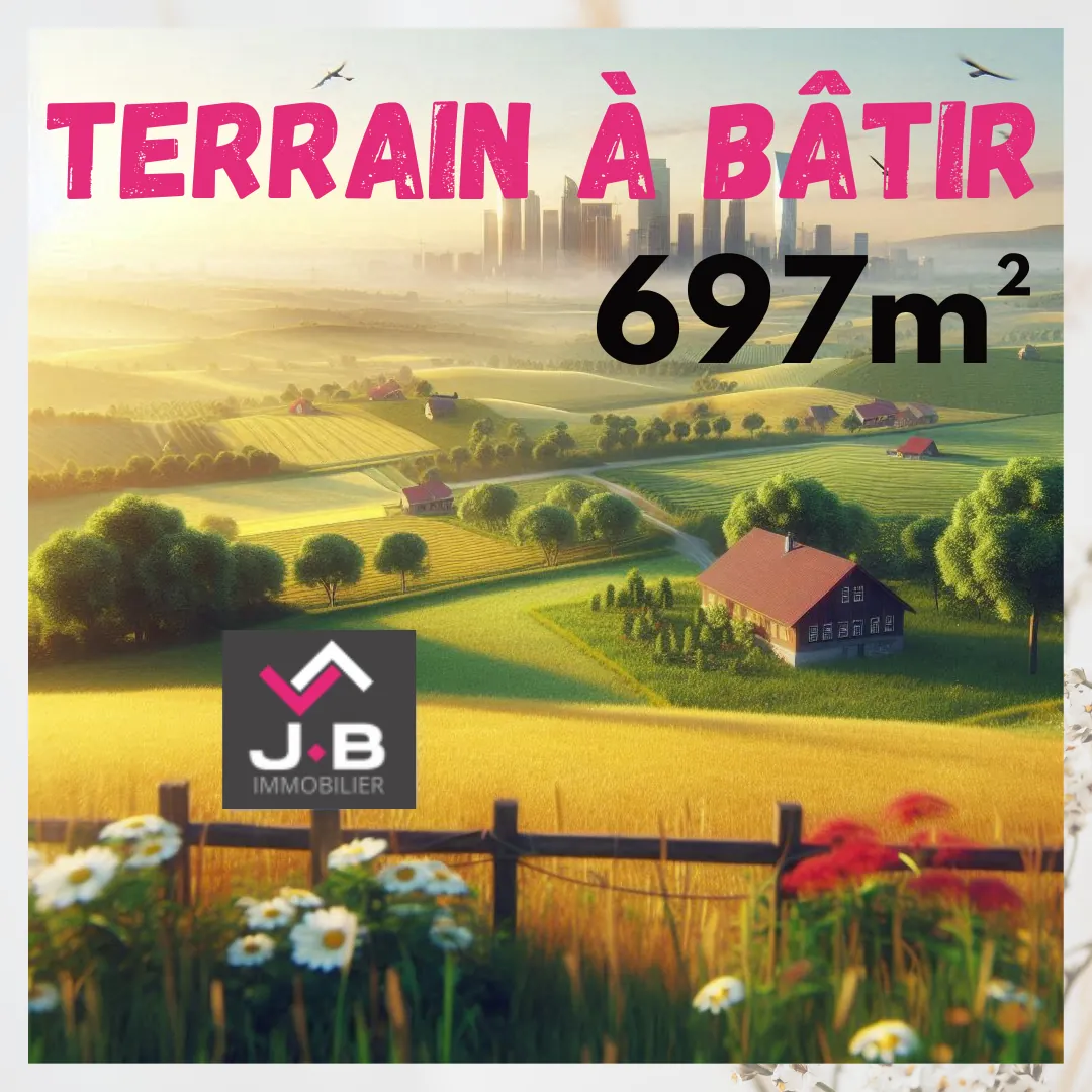 Terrain à bâtir de 697 m² à Heilly, idéal pour votre projet immobilier en pleine nature