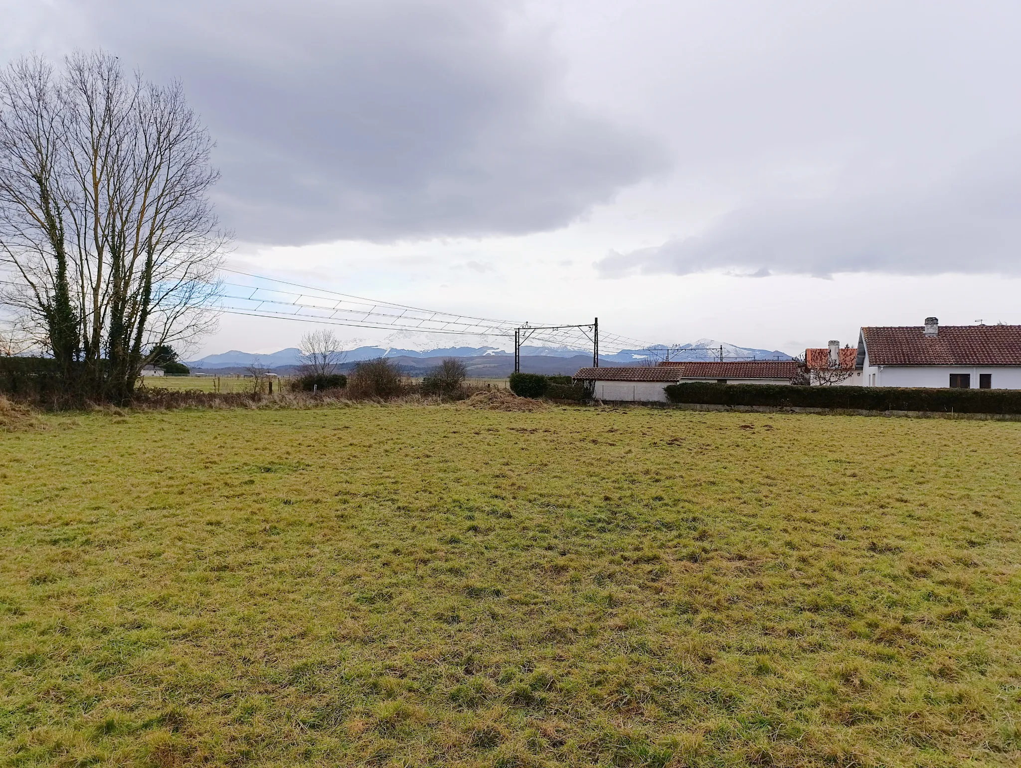 Terrains à bâtir viabilisés à Ossun (65380) avec vue Pyrénées