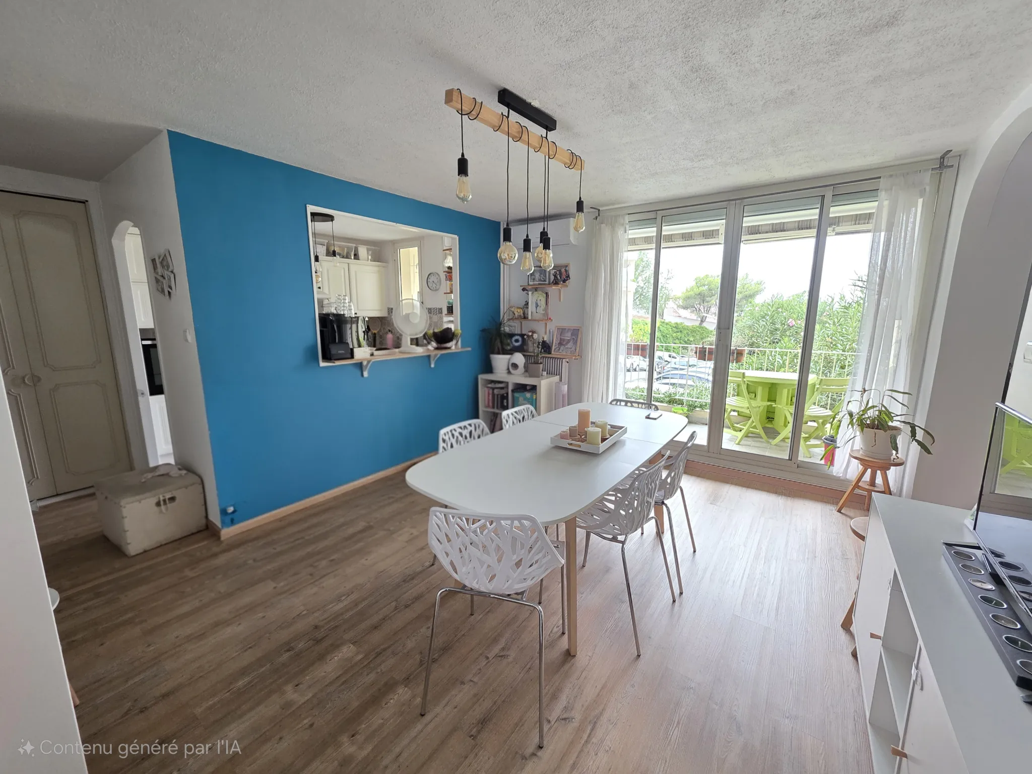 Appartement T6 avec terrasse et cave à Martigues Jonquières