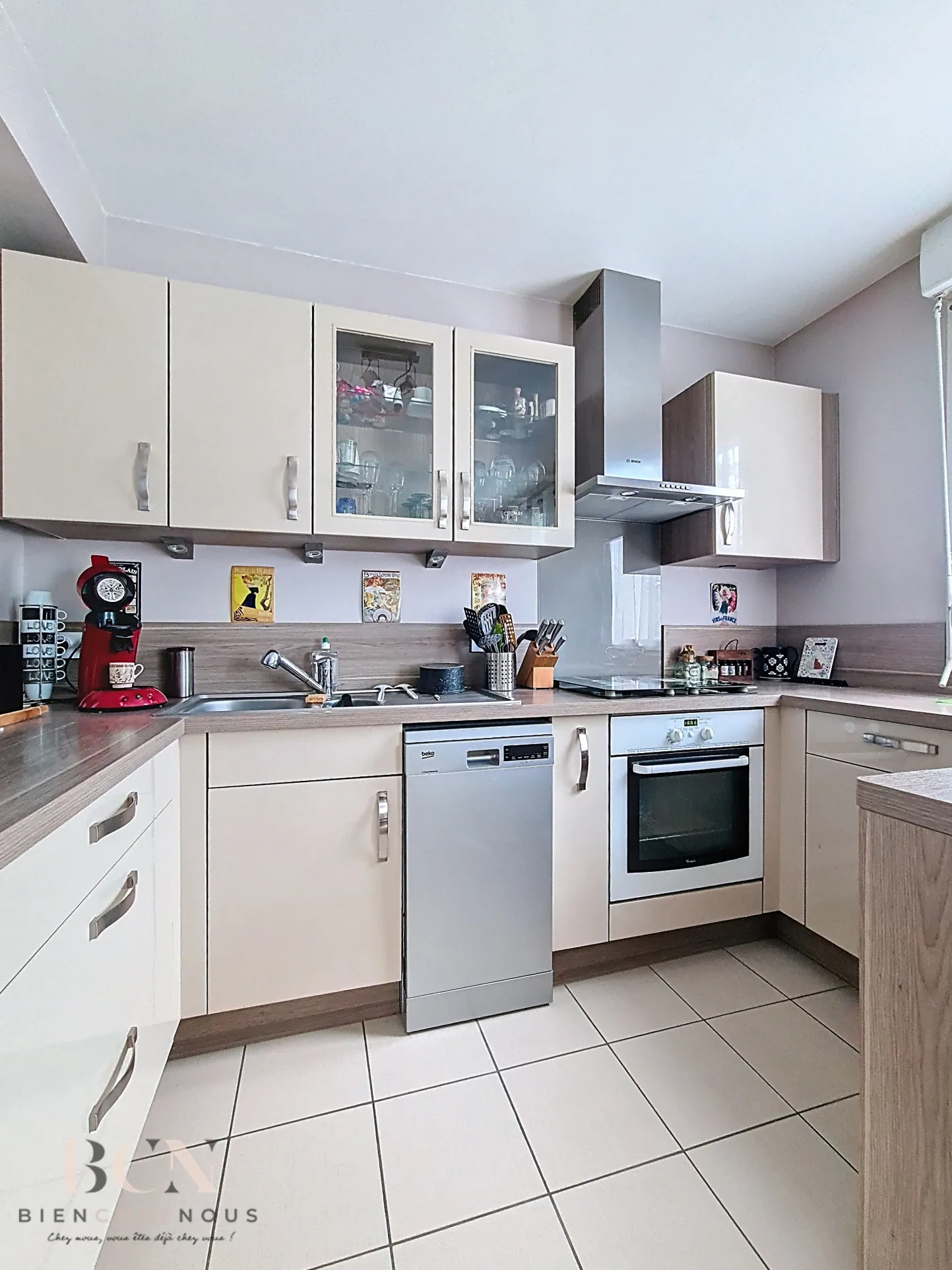 Bel appartement en rez-de-jardin à Maffliers avec parking et proximité des axes routiers 