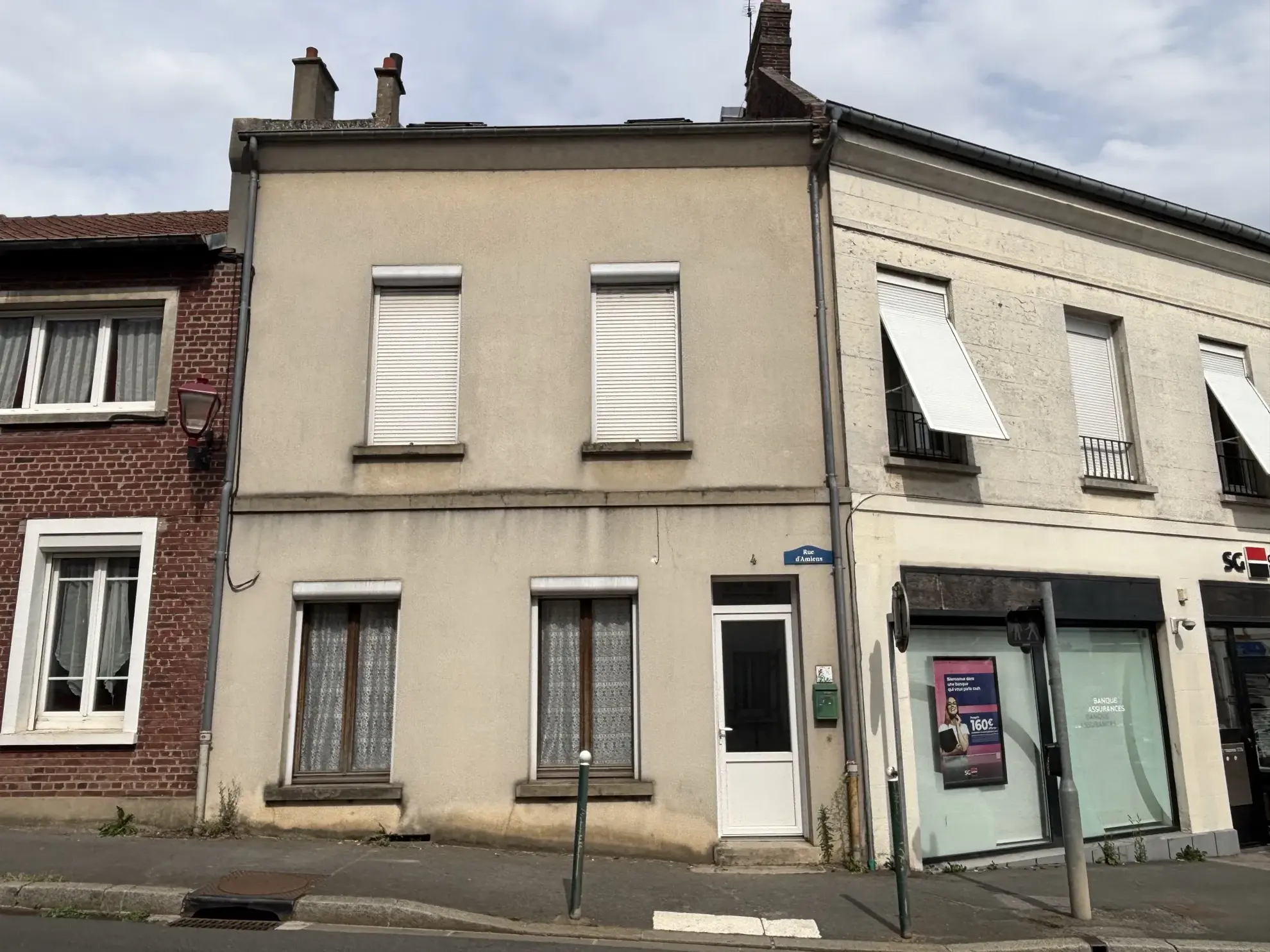 Belle maison de ville à Saint-Just-en-Chaussée avec potentiel de rénovation