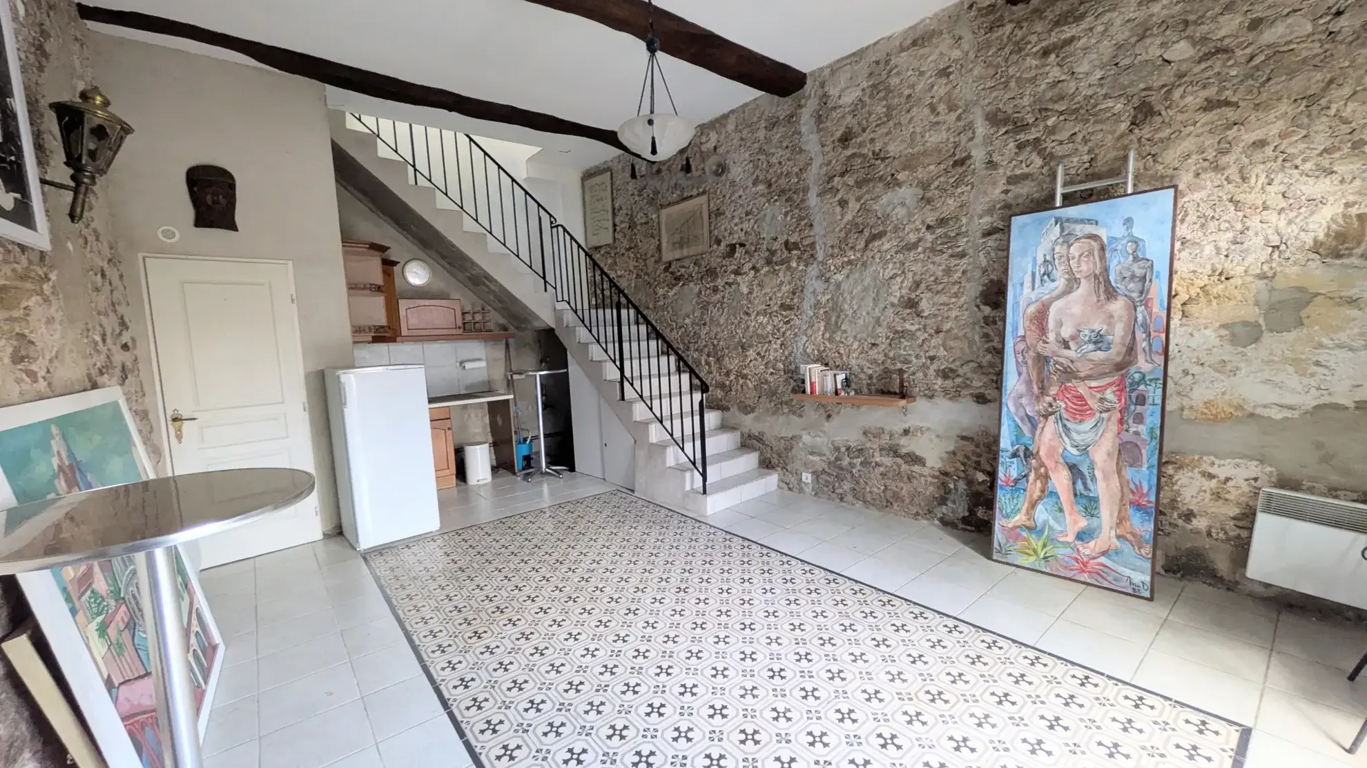 Bel appartement duplex de 68 m² à Sorede avec vue dégagée et cachet ancien 