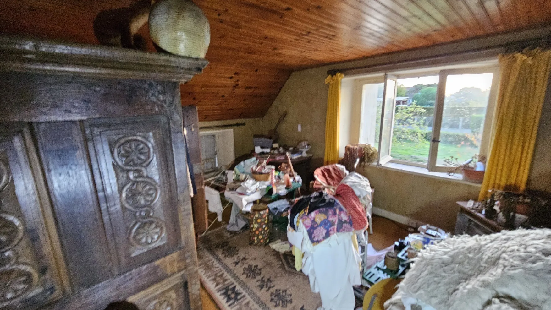 Maison à rénover de 67 m² avec jardin à Saint-Lubin-en-Vergonnois 