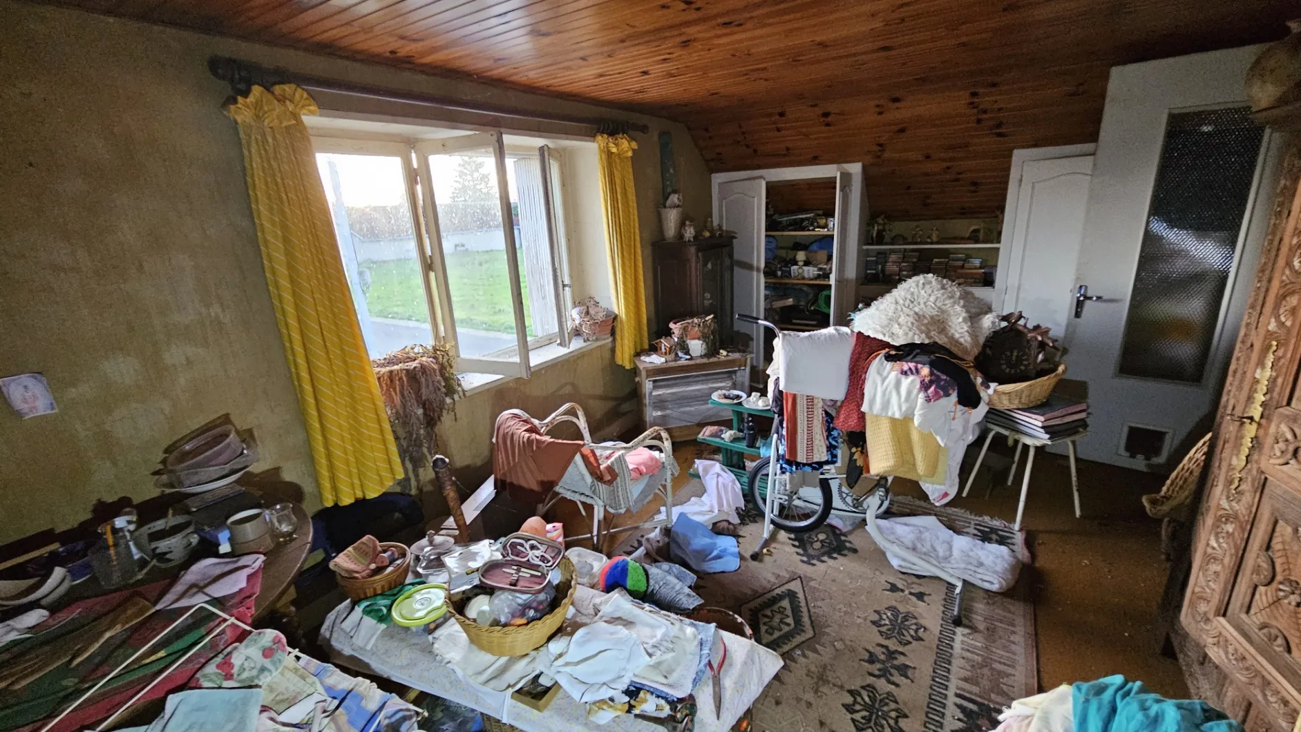 Maison à rénover de 67 m² avec jardin à Saint-Lubin-en-Vergonnois 