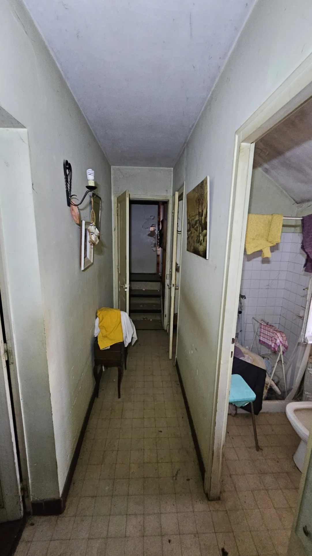 Maison à rénover de 67 m² avec jardin à Saint-Lubin-en-Vergonnois 