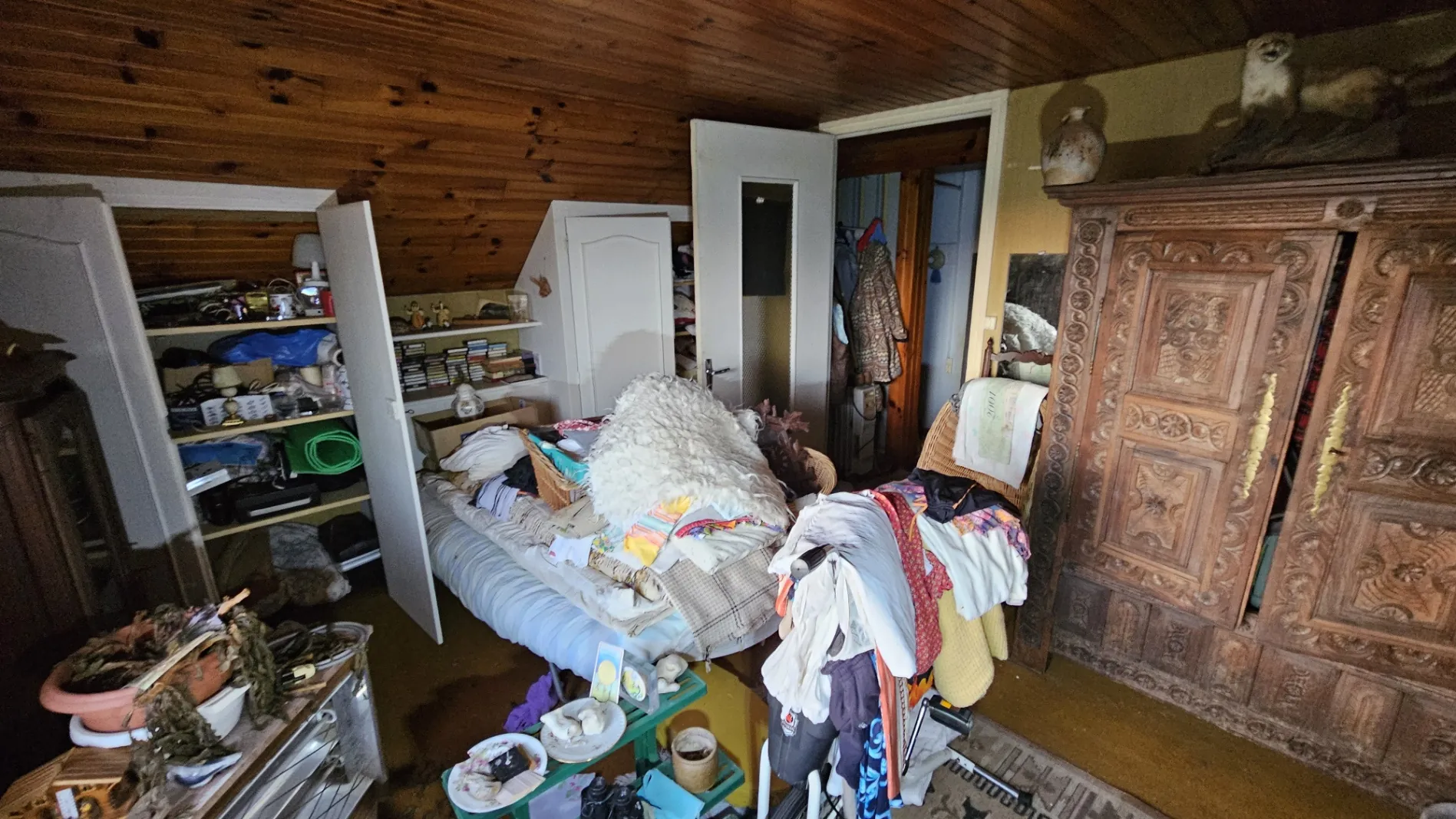 Maison à rénover de 67 m² avec jardin à Saint-Lubin-en-Vergonnois 