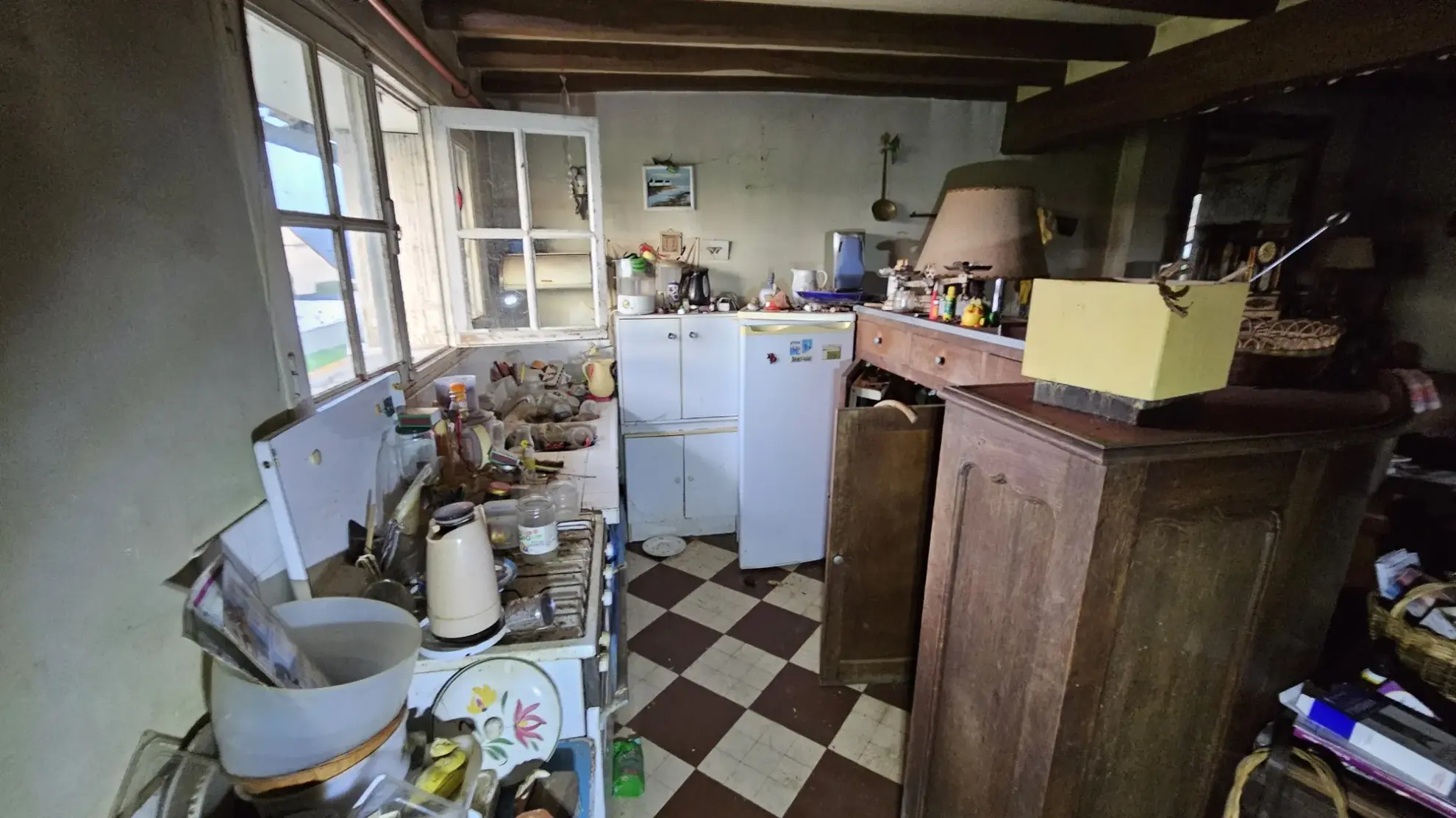 Maison à rénover de 67 m² avec jardin à Saint-Lubin-en-Vergonnois 