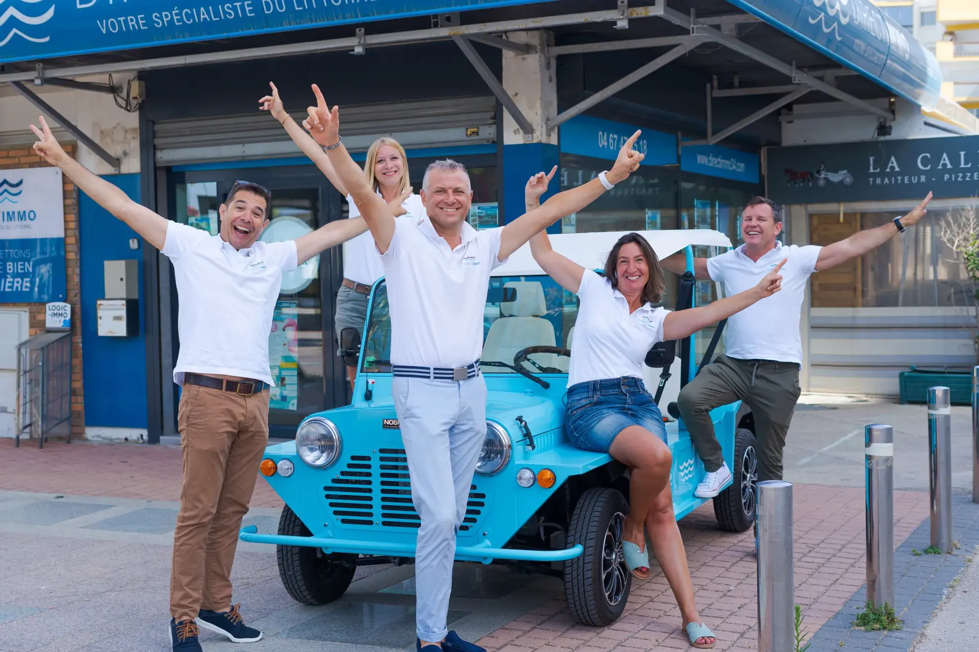 Appartement T2 rénové avec terrasse et vue sur le port à Carnon plage 