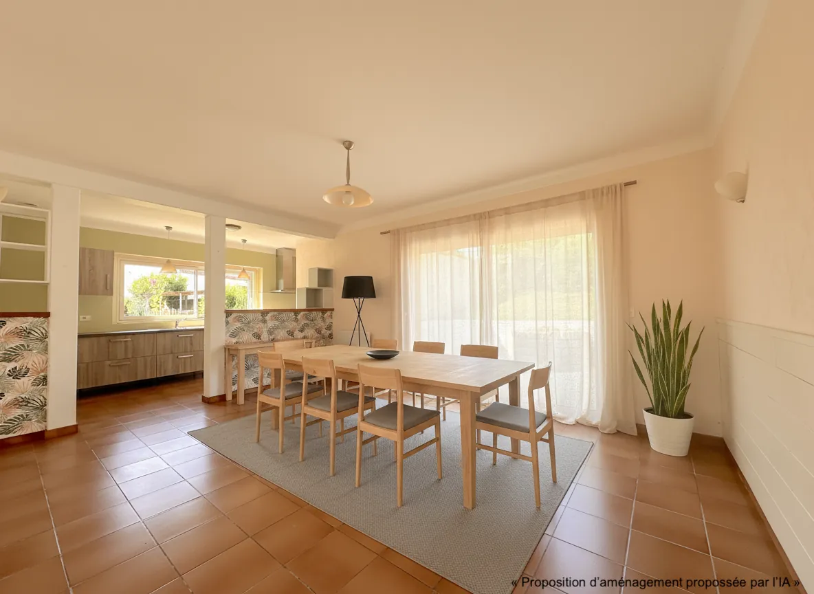 Maison familiale en pierre de 146 m² avec garage et jardin au Pallet 