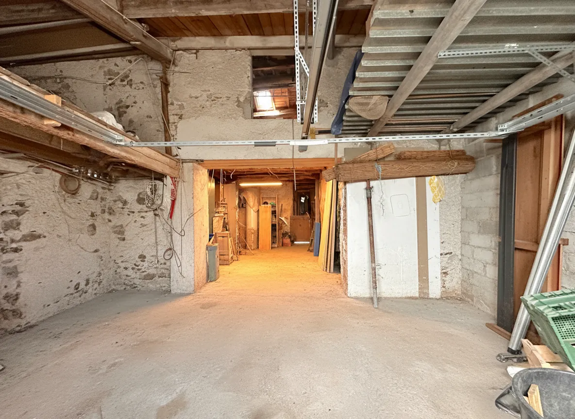 Maison familiale en pierre de 146 m² avec garage et jardin au Pallet 