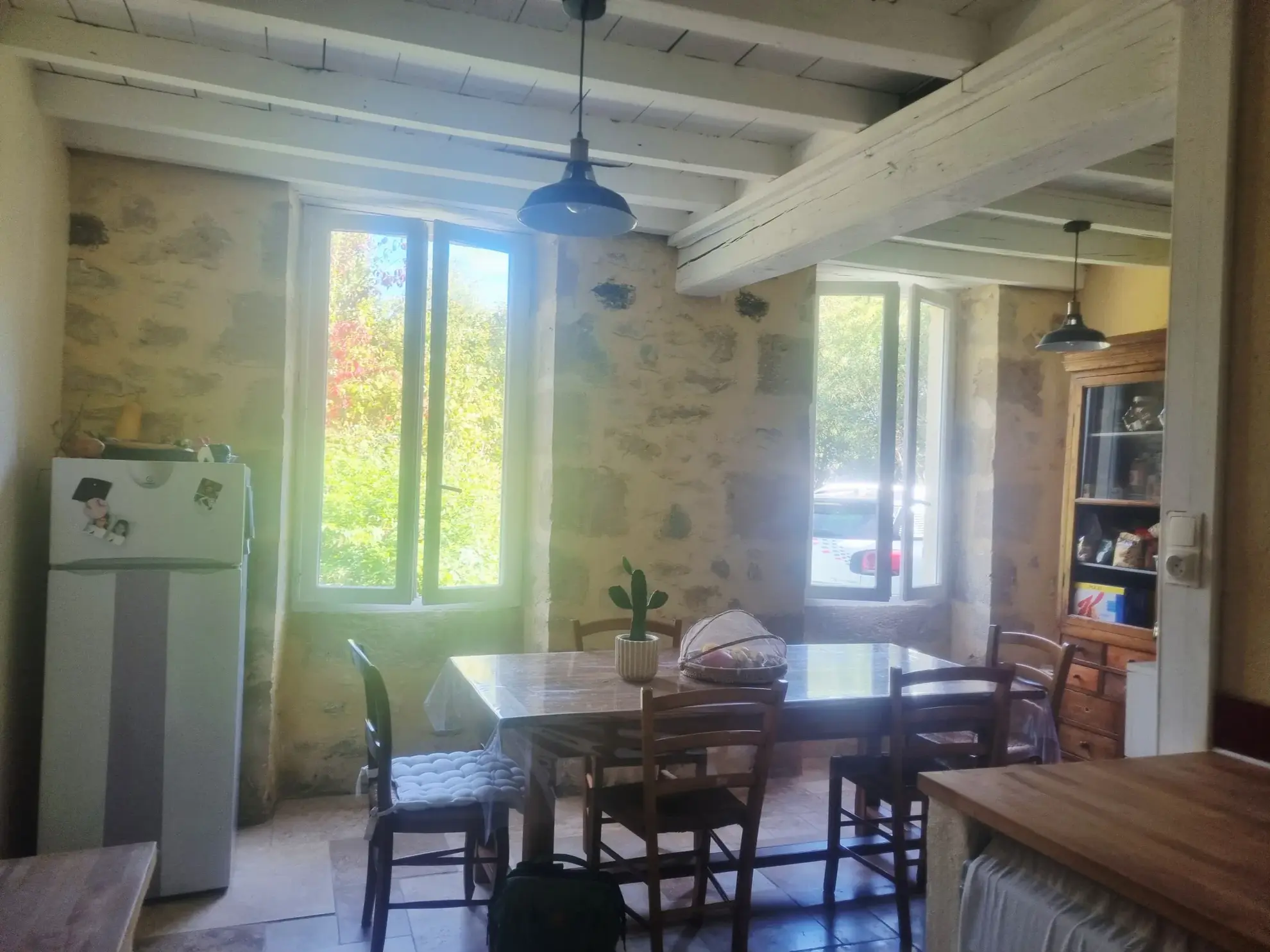 Maison en pierre avec grand jardin à Bazas – Charmante propriété en pierre de 138 m² 