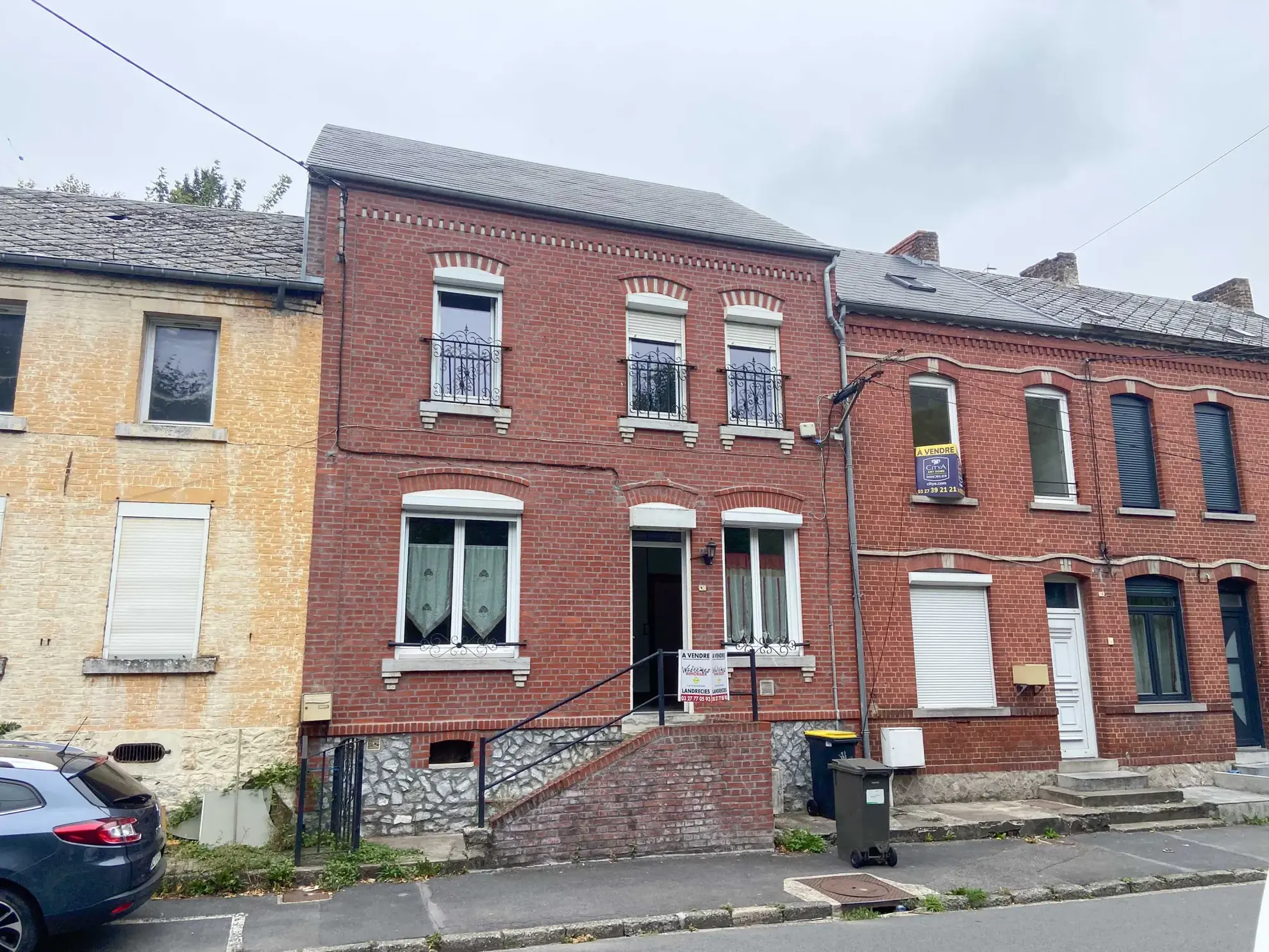 Maison en brique de 127 m² avec terrasse et jardin à Recquignies