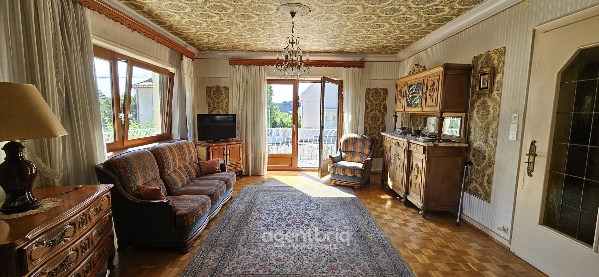 Maison individuelle à Lutterbach avec sous-sol et combles aménageables 