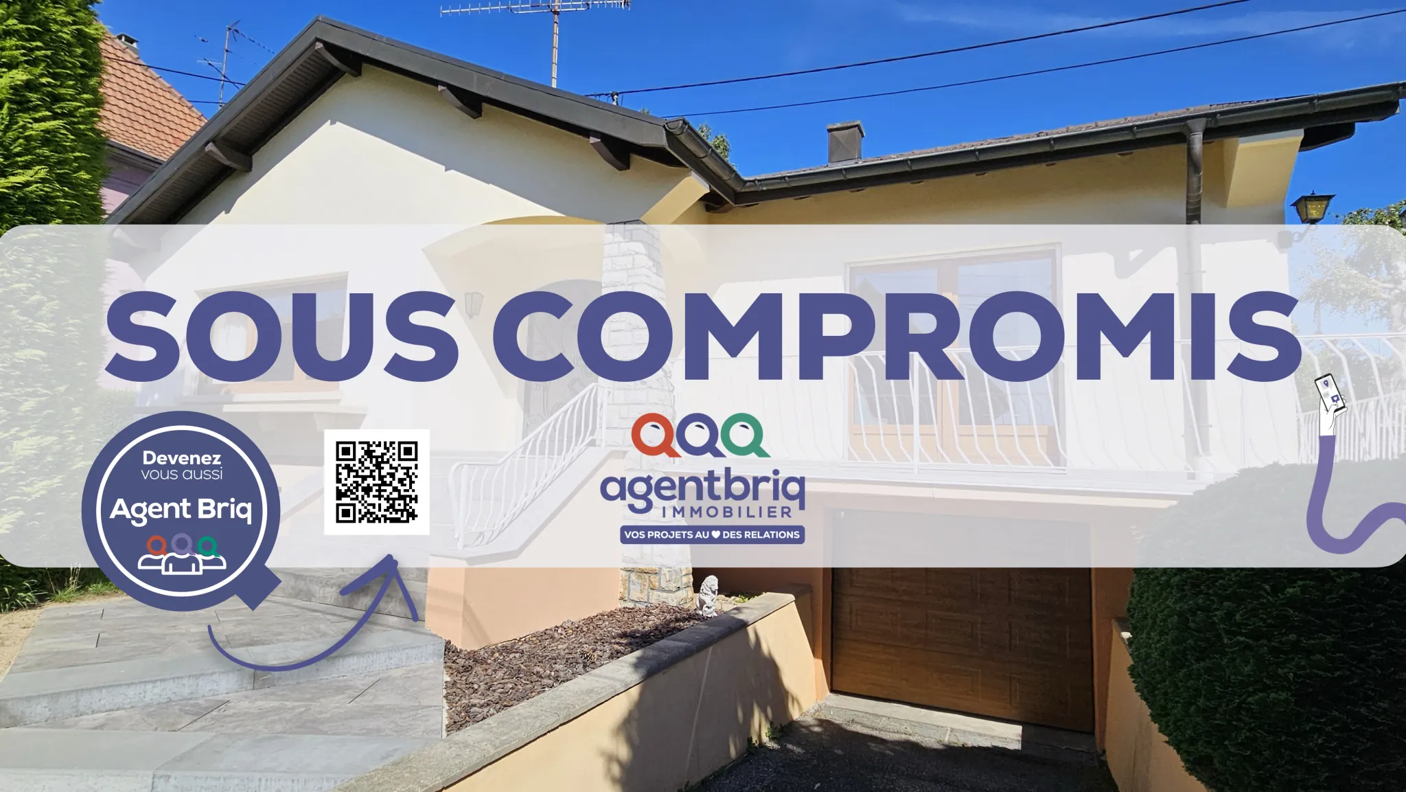 Maison individuelle à Lutterbach avec sous-sol et combles aménageables