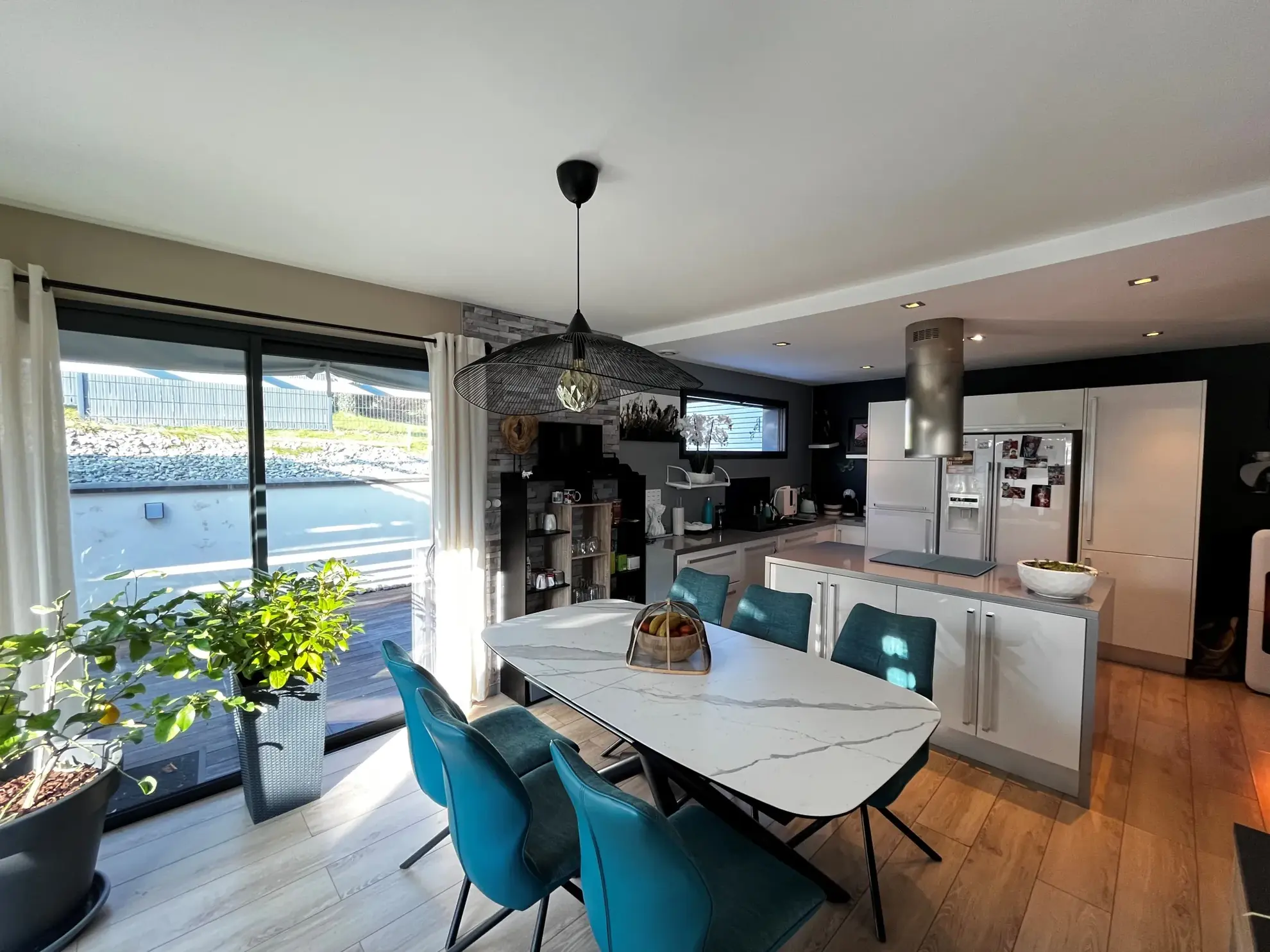 Maison récente de plain-pied avec piscine à Bethoncourt près de Montbéliard