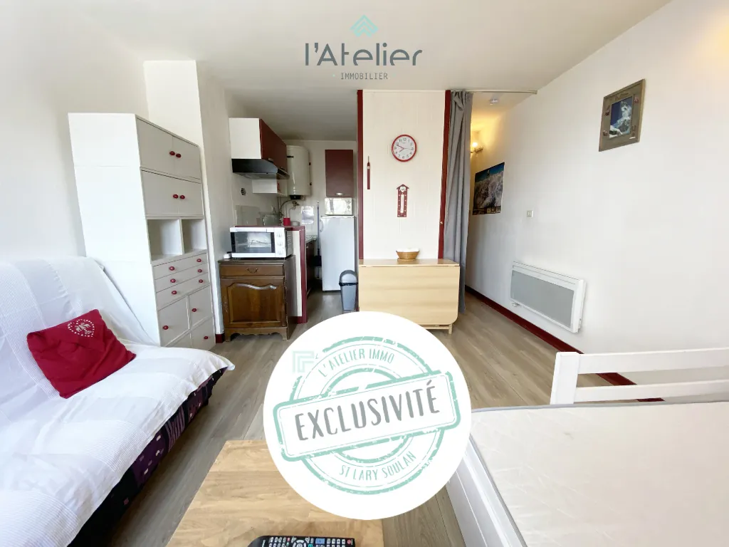 Studio rénové au Pla d'Adet, vue montagne, idéal vacances à Saint Lary